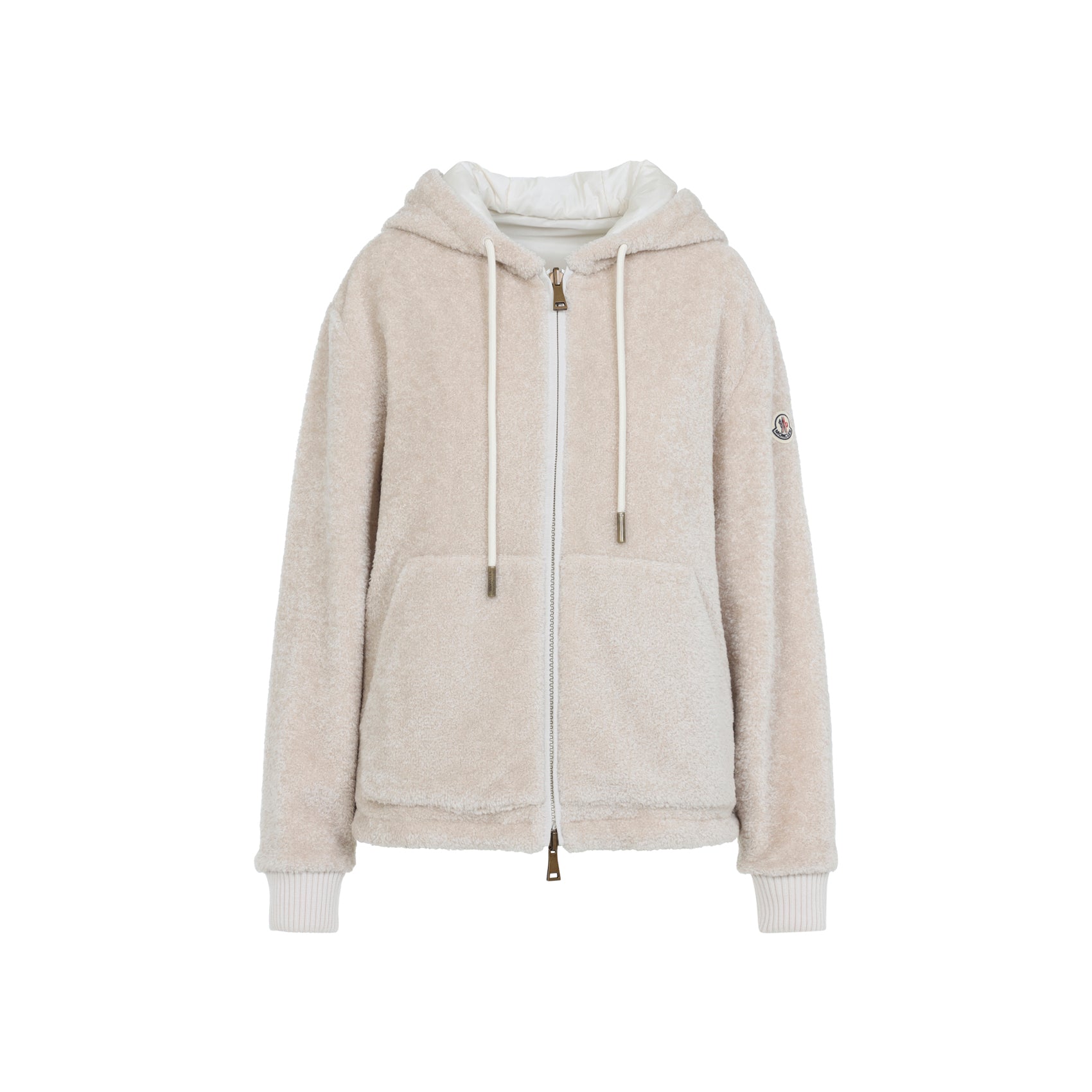 MONCLER Reversible Padded Hoodie with Adjustable Hood