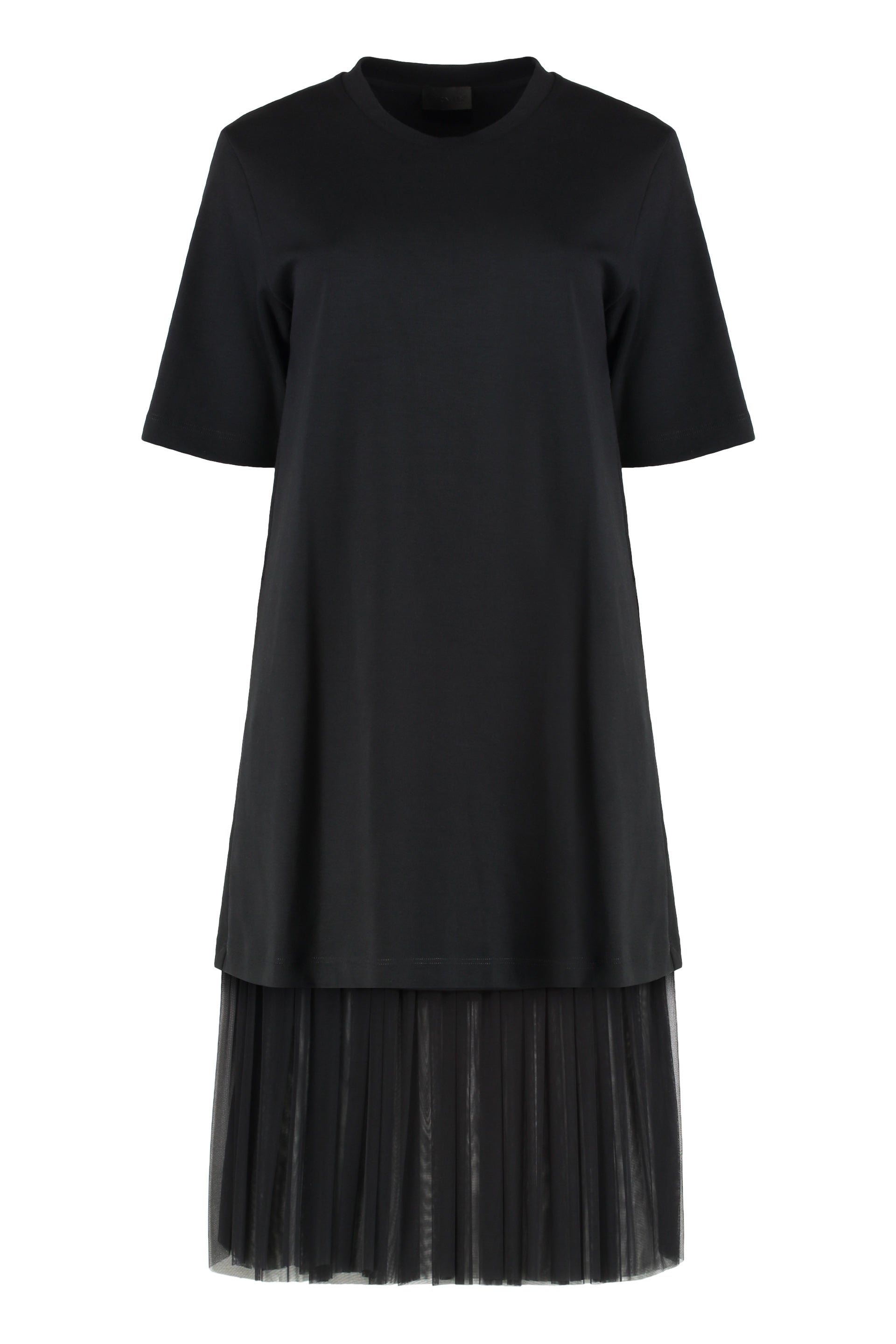 MONCLER Cotton and Tulle Mini Dress