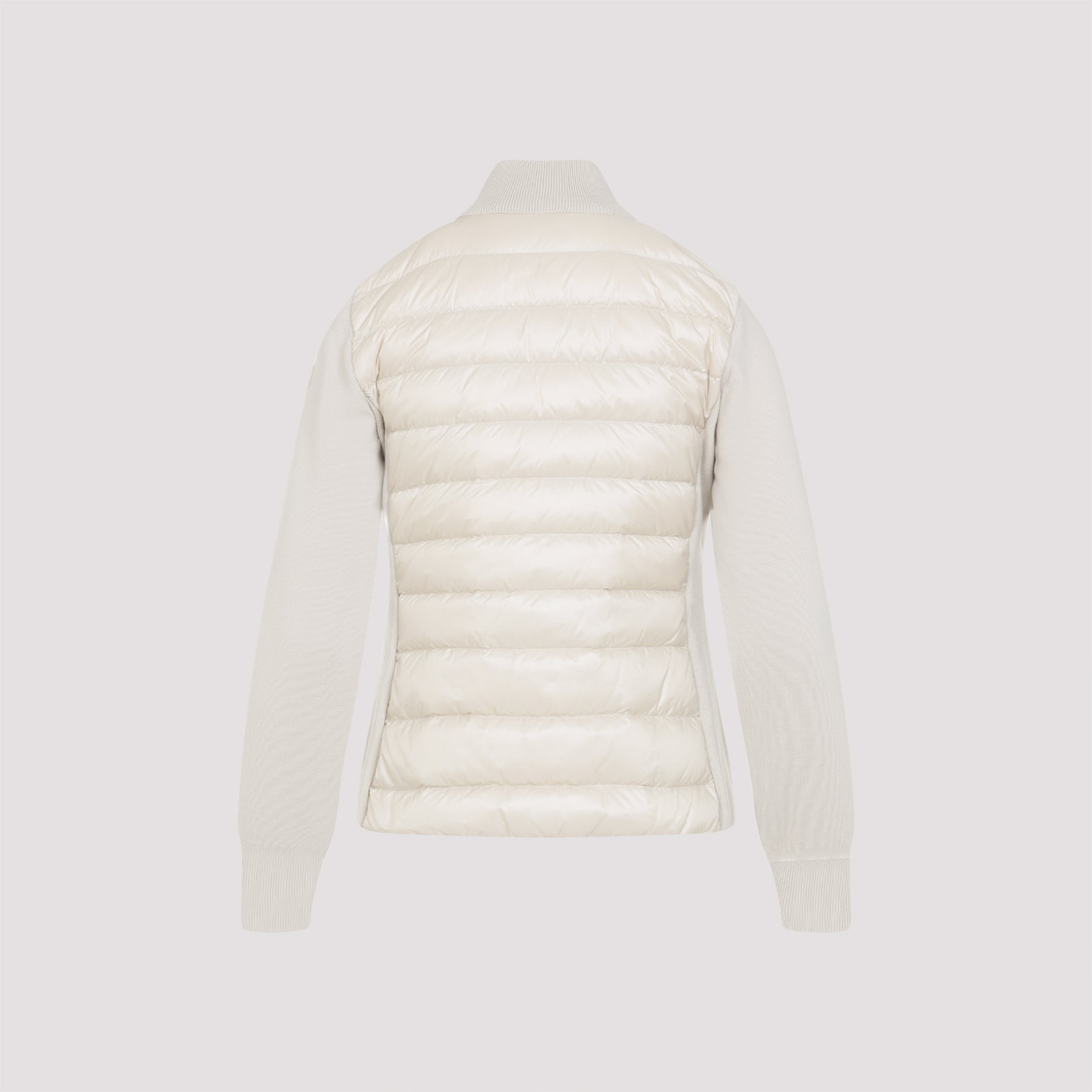 MONCLER Padded Wool Cardigan with Zip - Size S