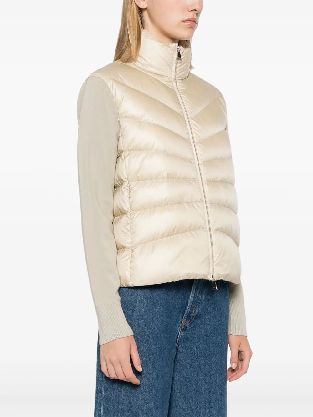 MONCLER Padded Wool Cardigan for Women