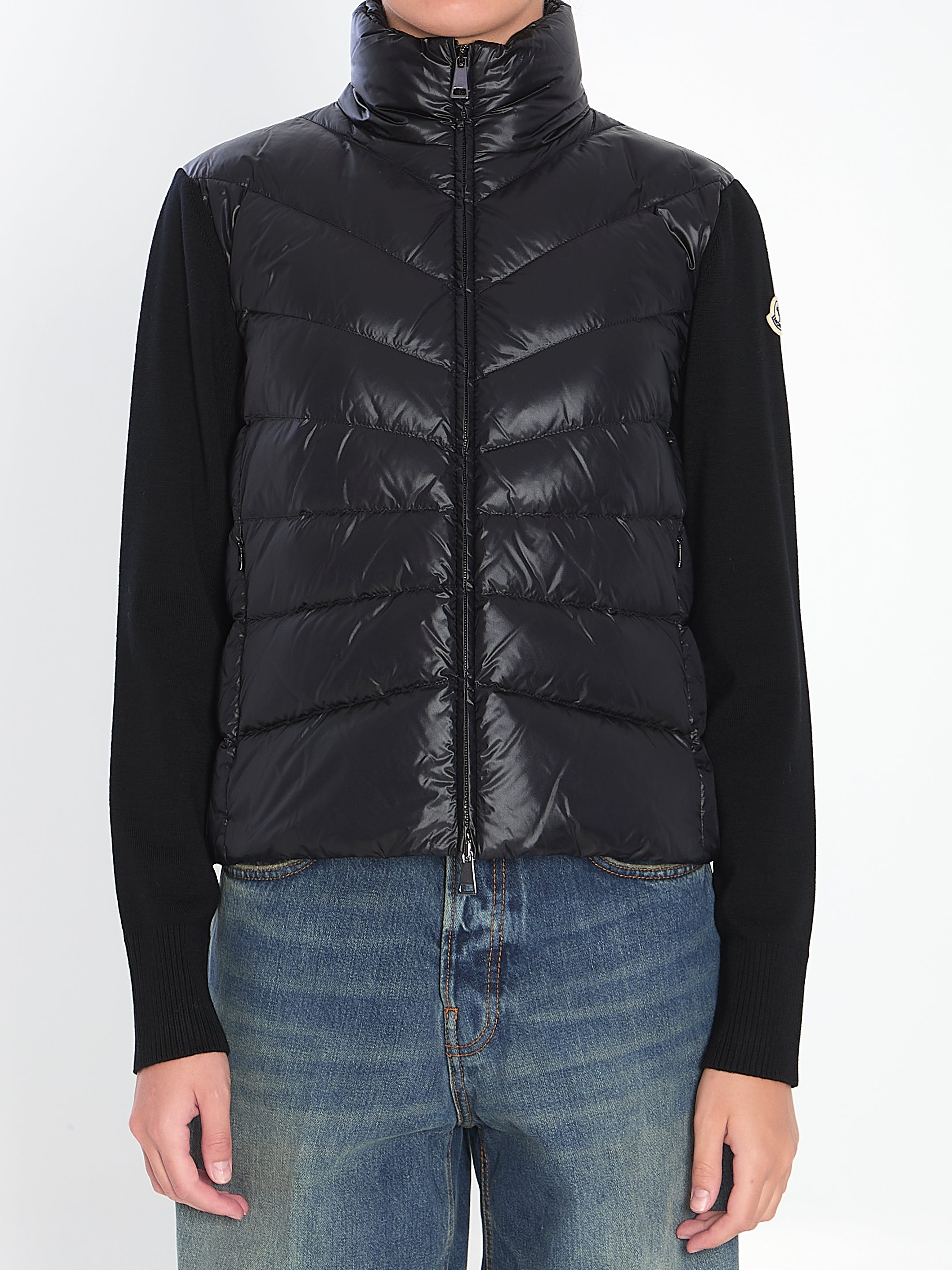 MONCLER Logo Applique Jacket for Women - FW25