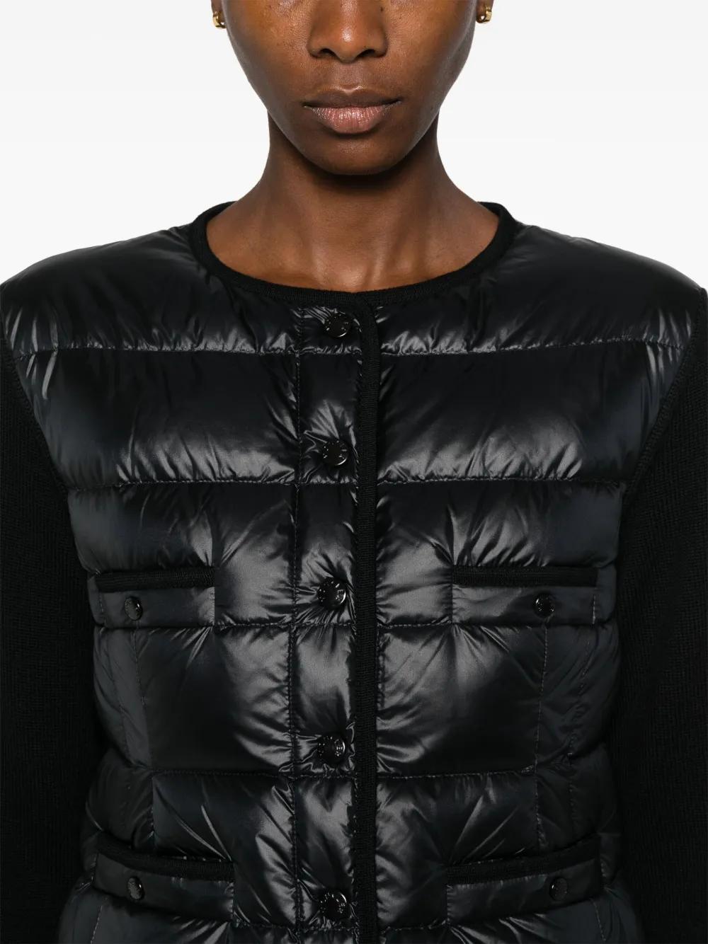 MONCLER Women’s Cardigan with Padded Front Panel
