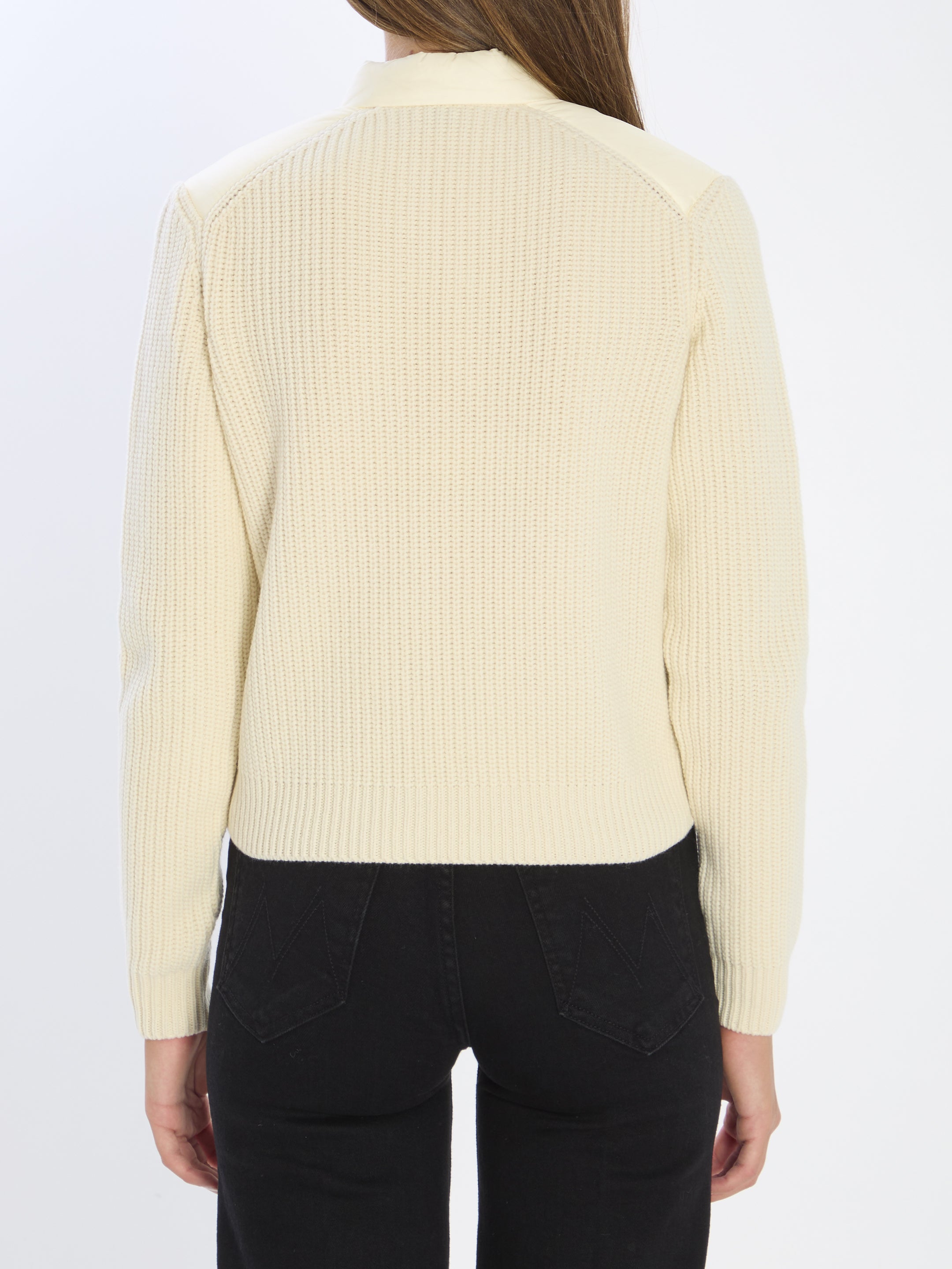 MONCLER Mini Padded Cardigan - Slim Fit