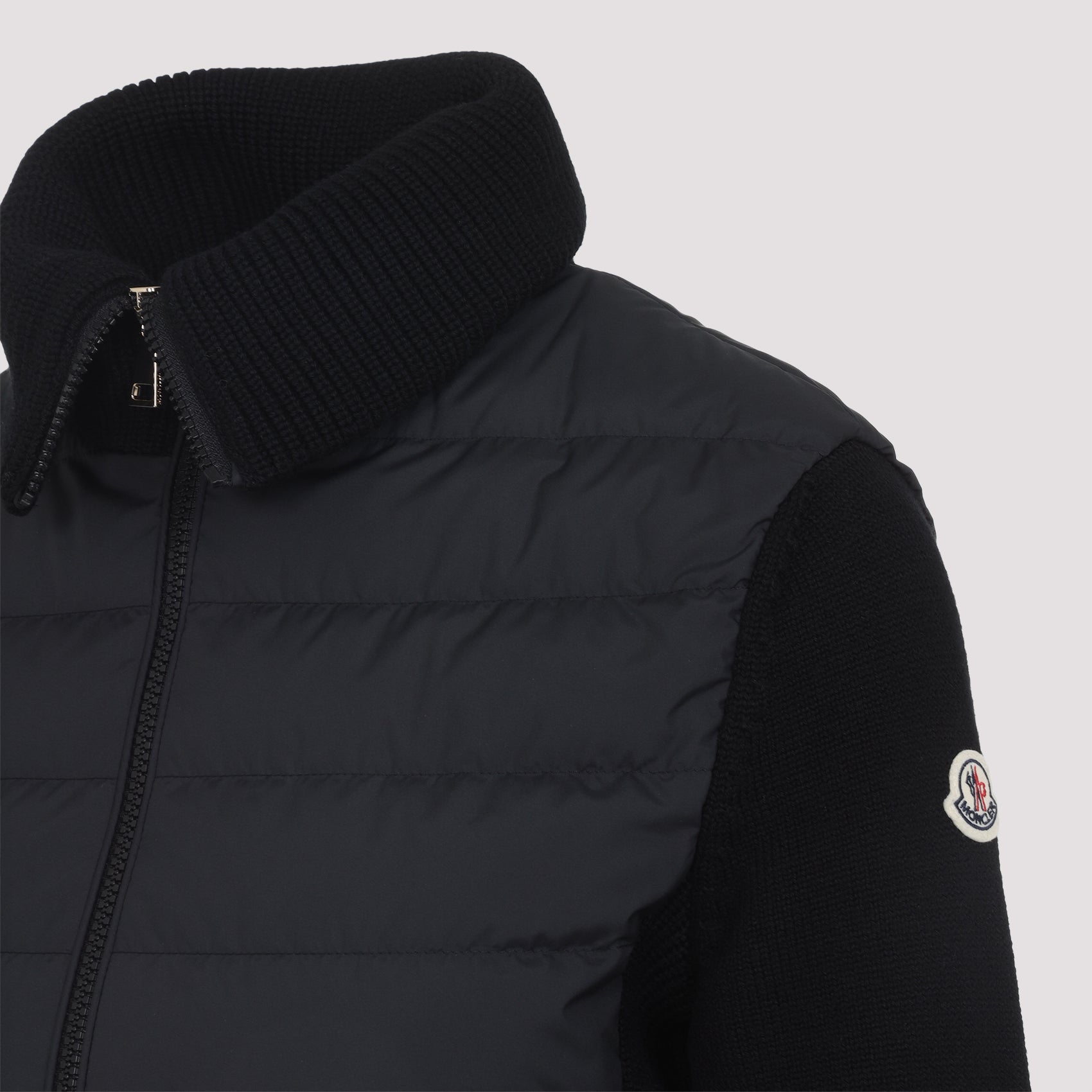 MONCLER Padded Wool Zip Cardigan for Women