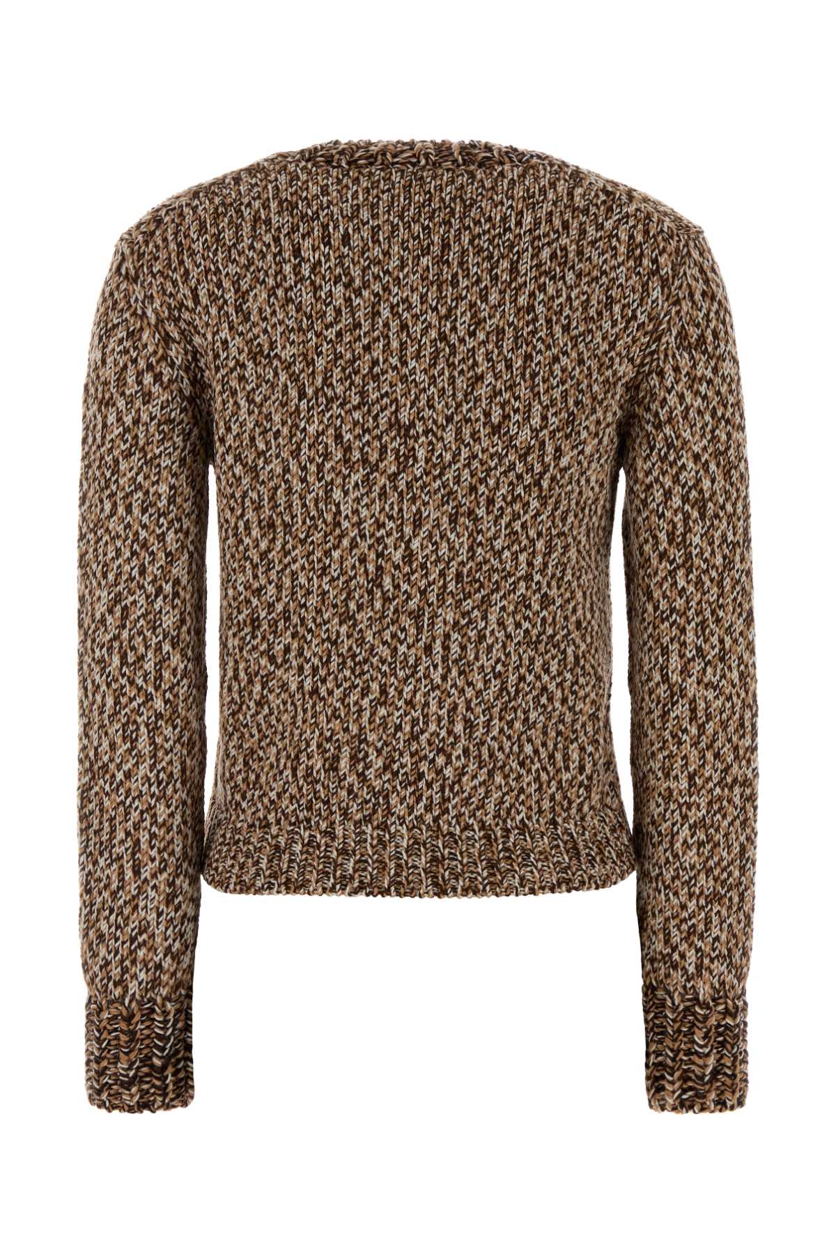 MONCLER Wool Sweater with Crew Neck for Women - FW25