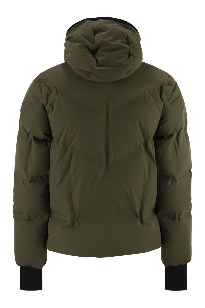 MONCLER GRENOBLE Men's Padded Ski Jacket with Hood