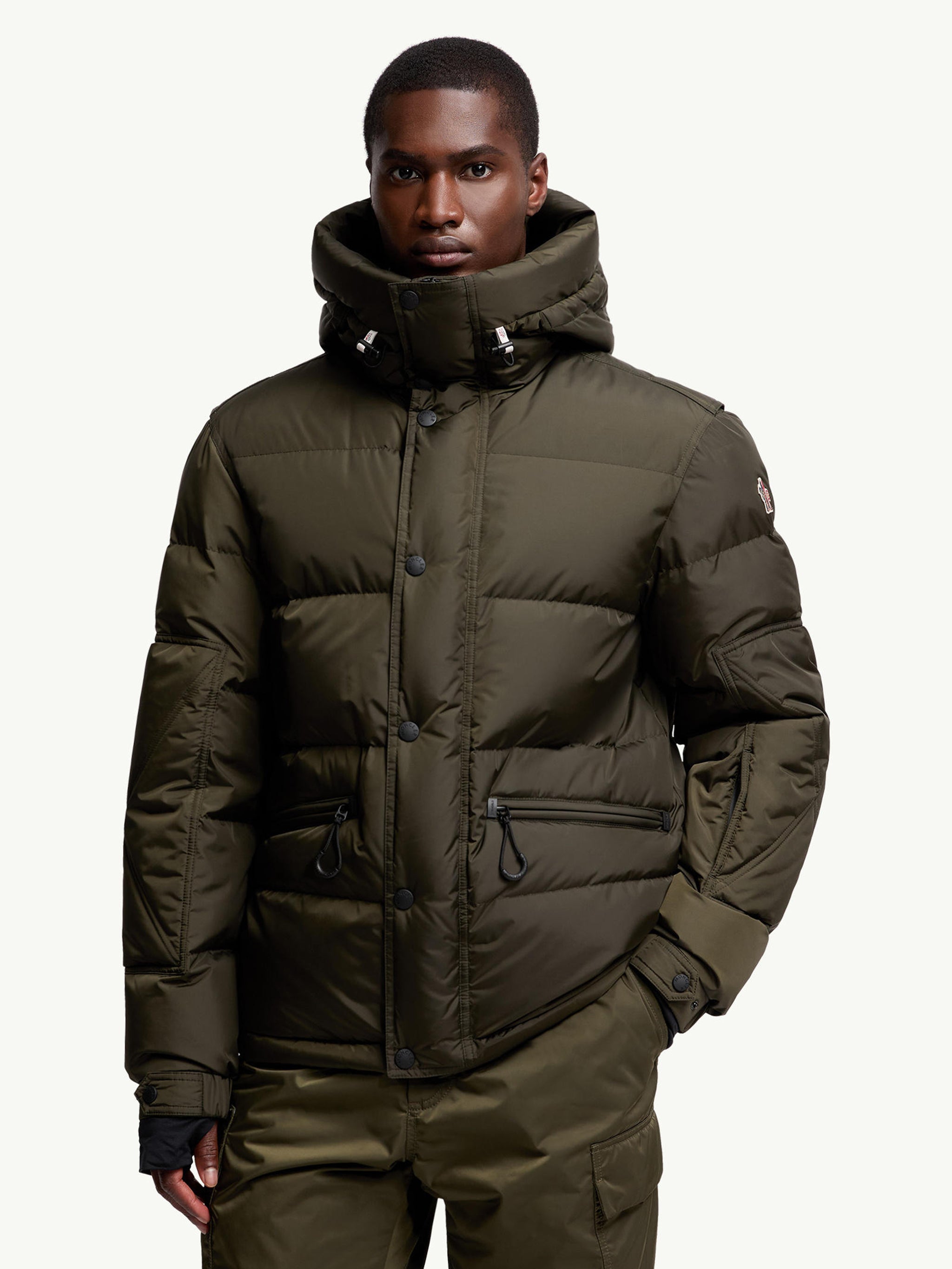MONCLER Men's Hooded Down Ski Jacket