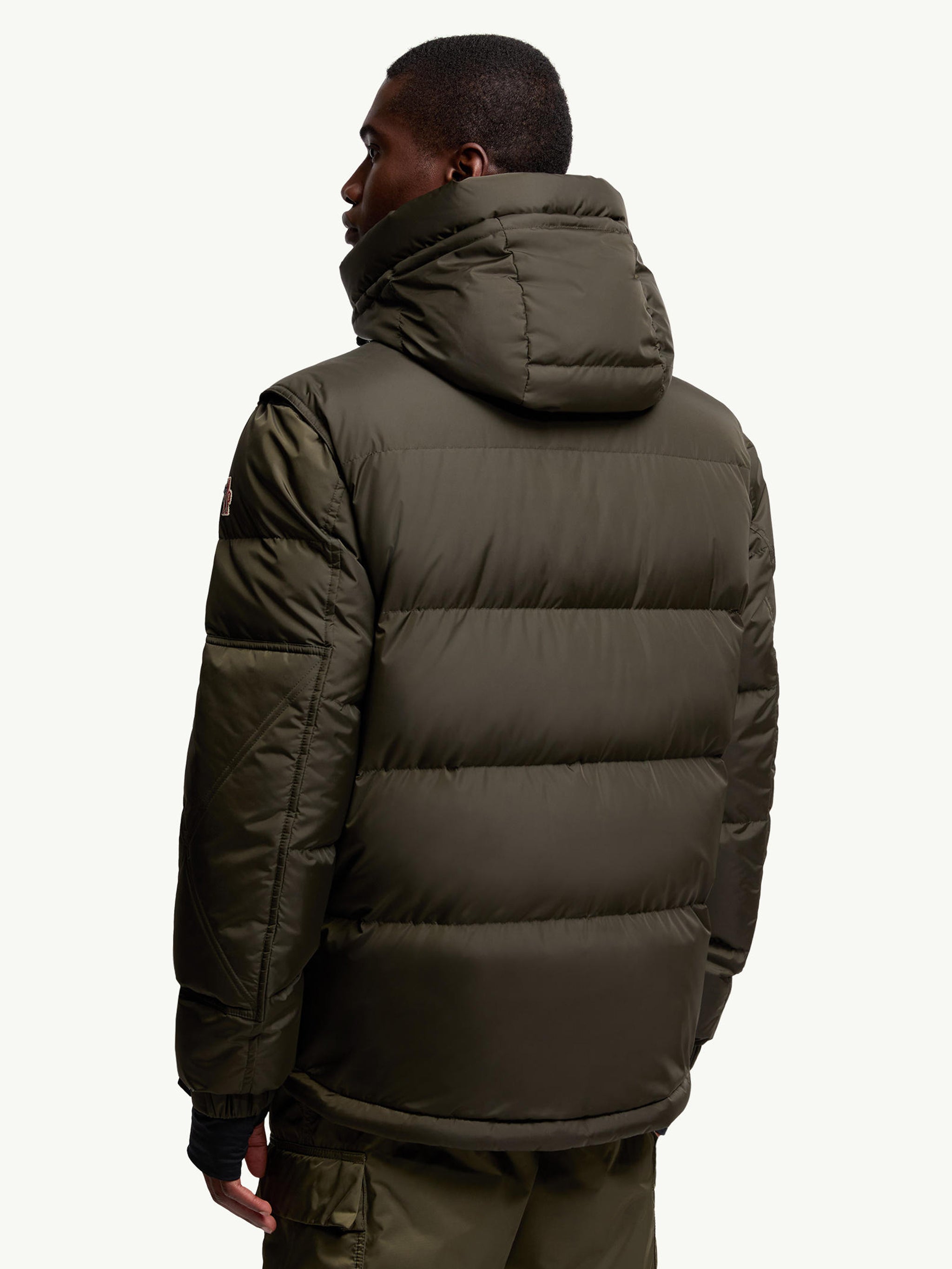 MONCLER Men's Hooded Down Ski Jacket - Size 2