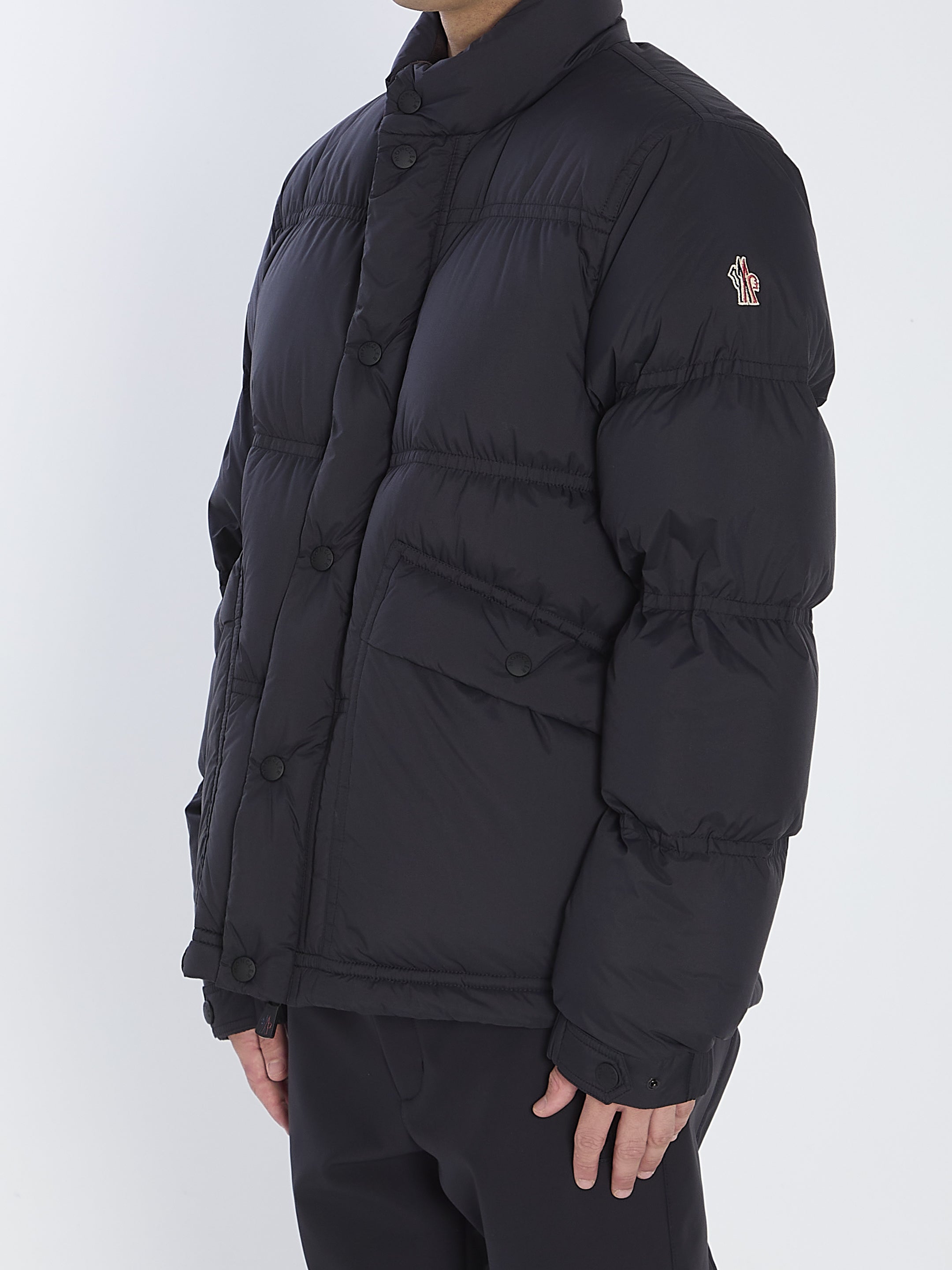 MONCLER GRENOBLE Men's Regular Fit Technical Nylon Down Puffer Jacket - Size 03