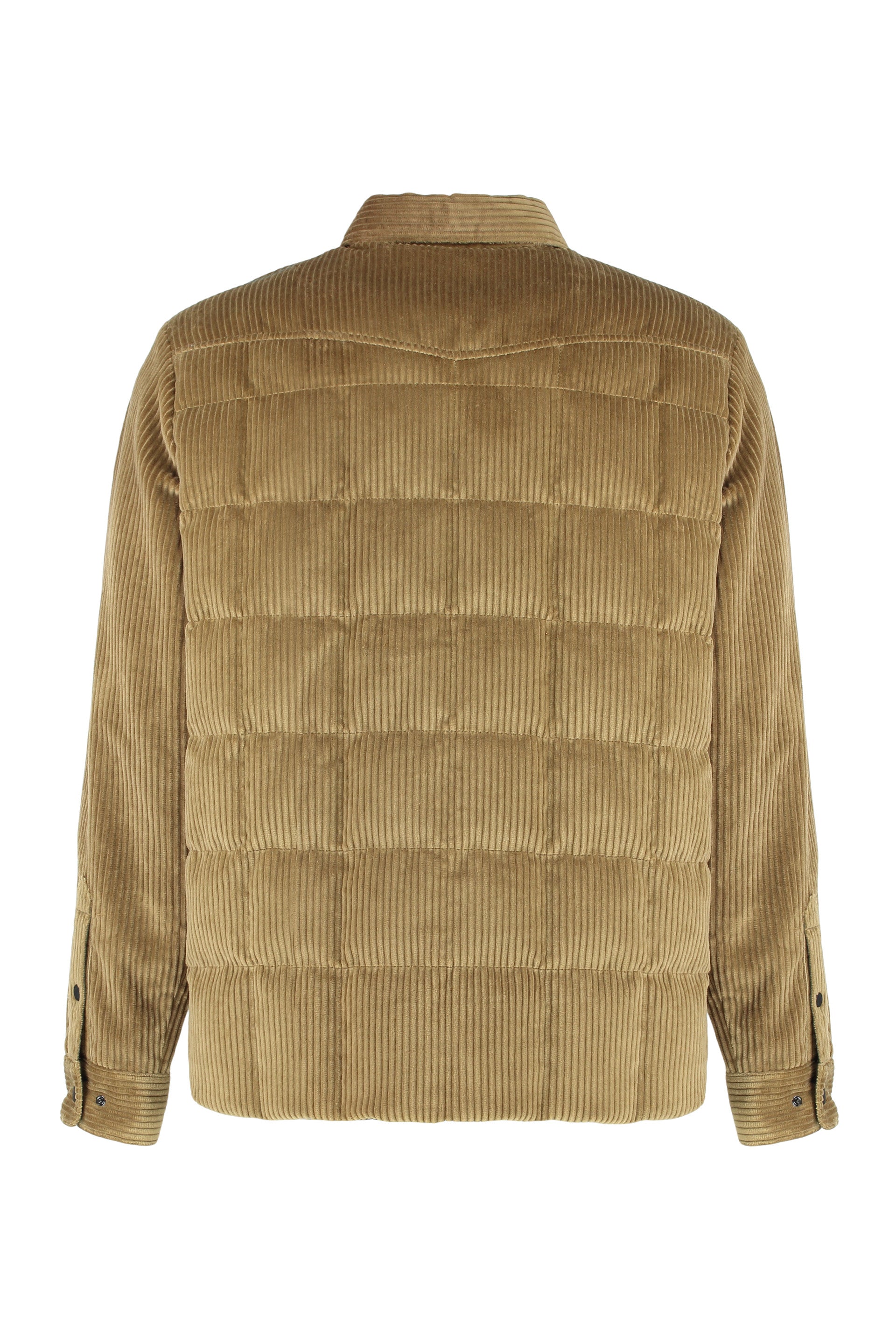 MONCLER GRENOBLE Velvet Ribbed Jacket Shirt - Sizes 00-6