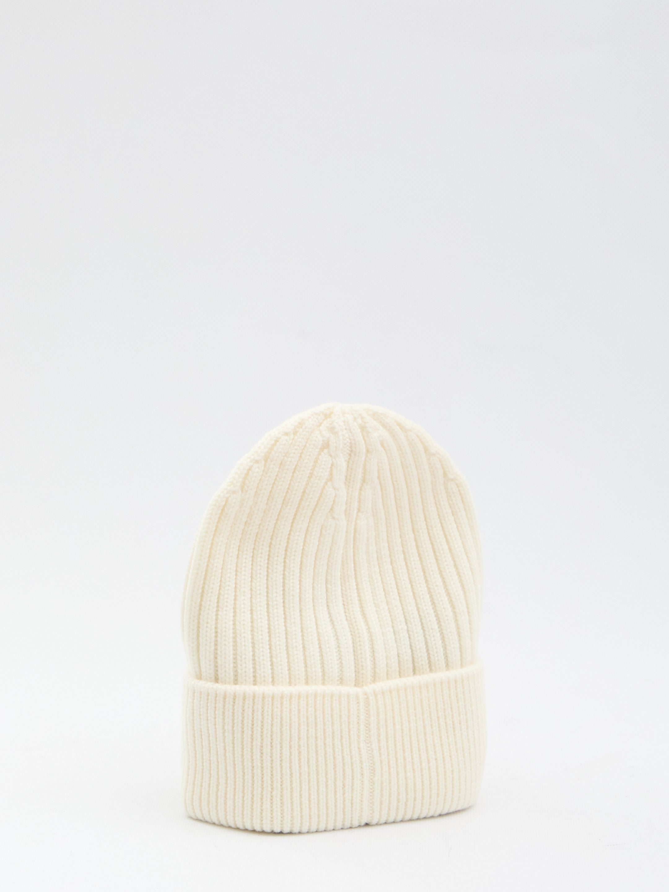MONCLER Stylish Wool Hat for Men - FW25 Collection