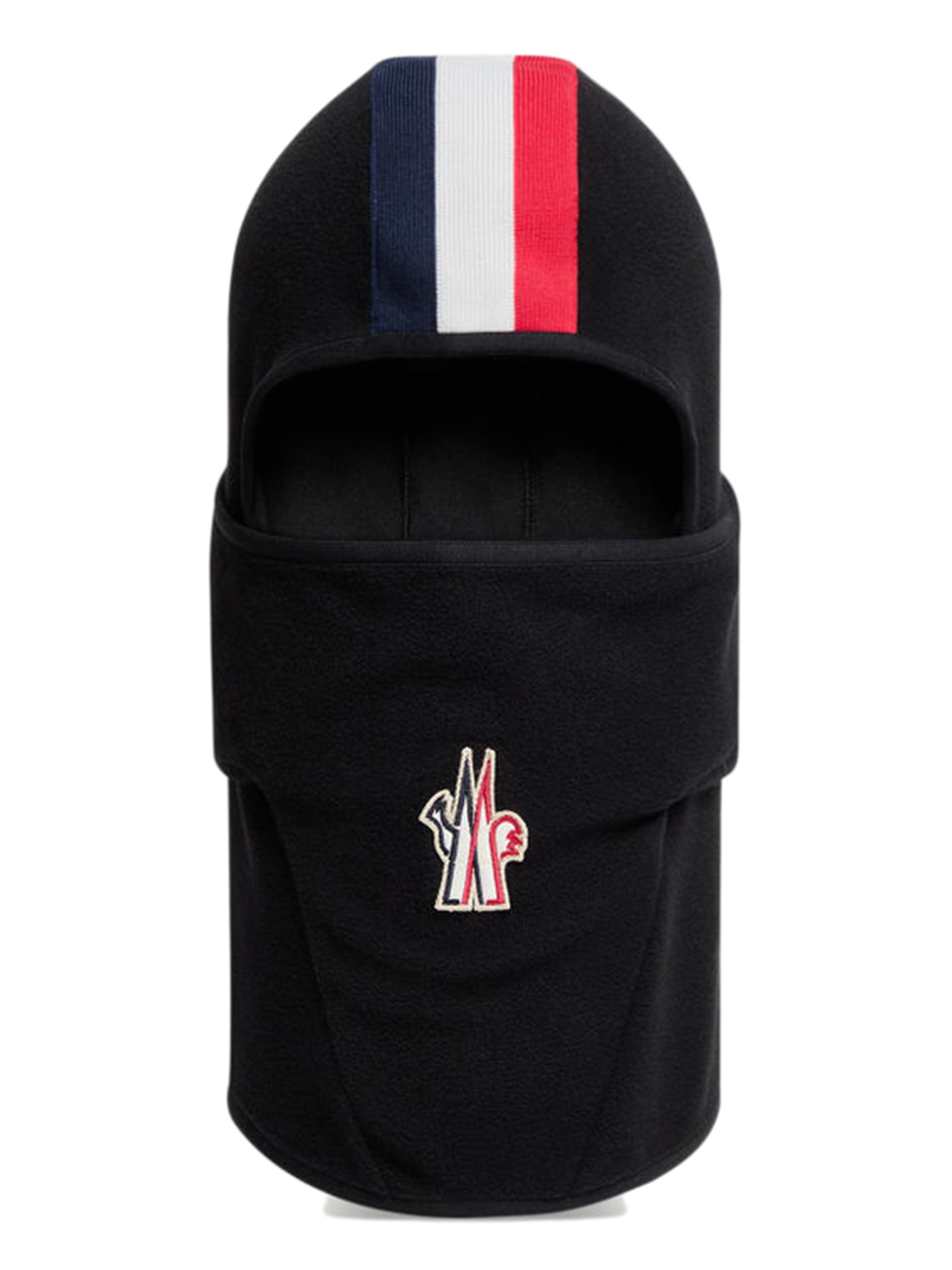 MONCLER Fleece Balaclava with Logo for Men - FW25