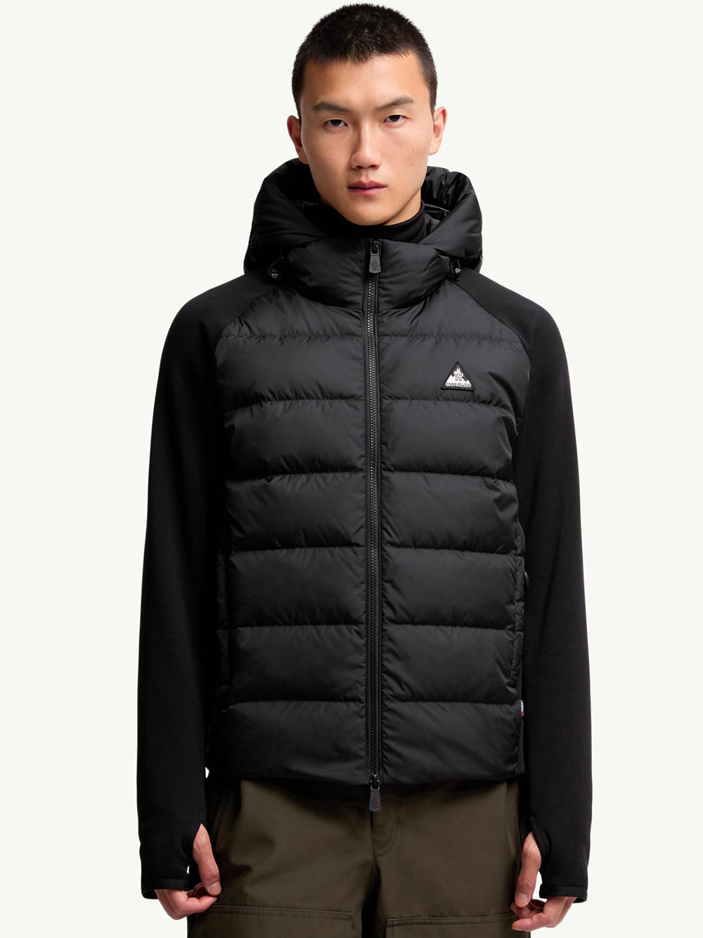 MONCLER Men's Padded Polartec® Zip-Up Hoodie