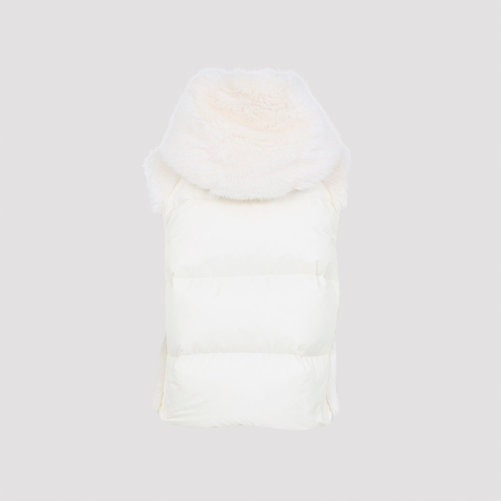 MONCLER GRENOBLE Sleek Padded Vest with Tonal Hood and Drawstring