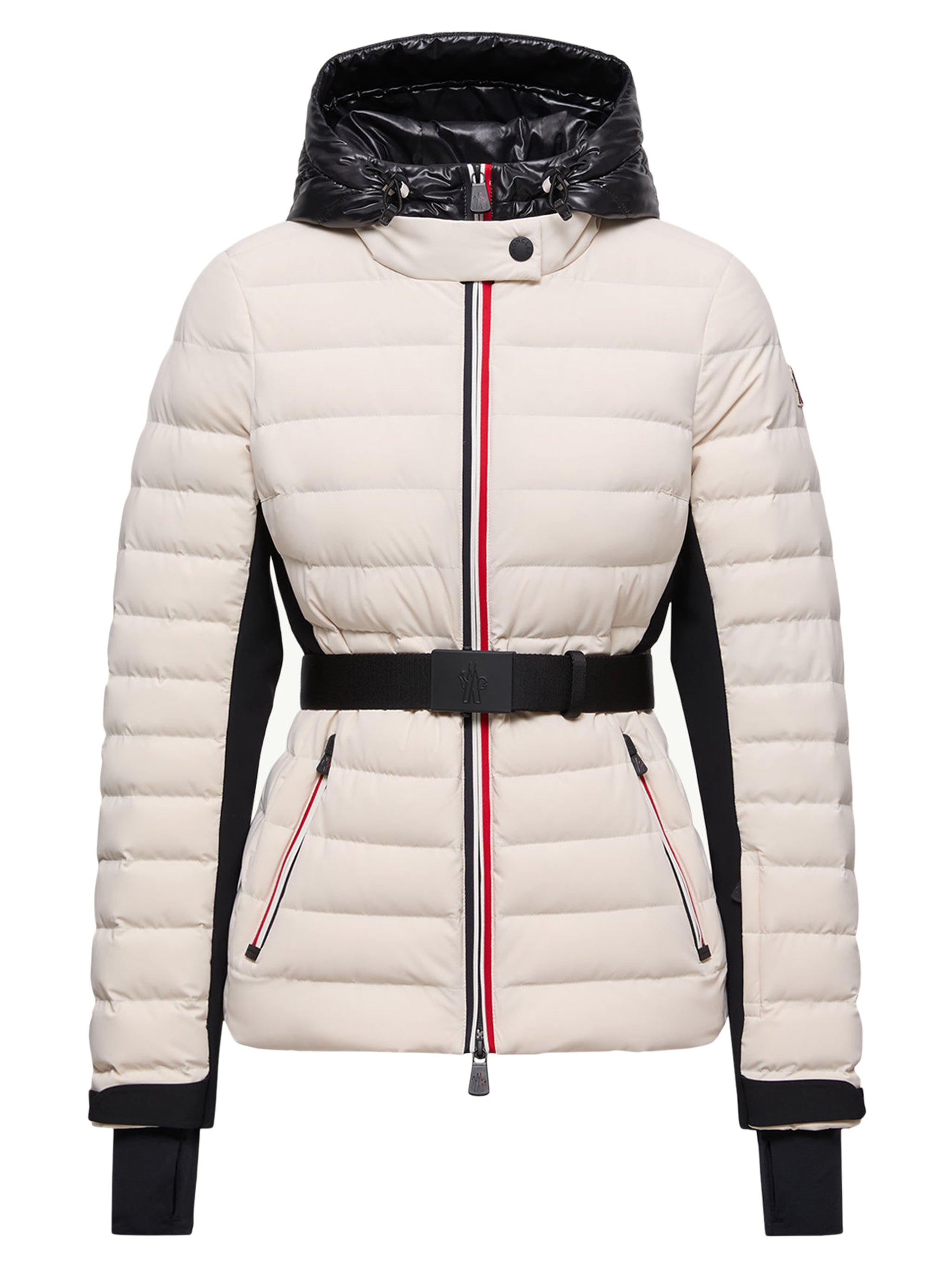 MONCLER Women's Ski Jacket with Adjustable Hood - Size 1