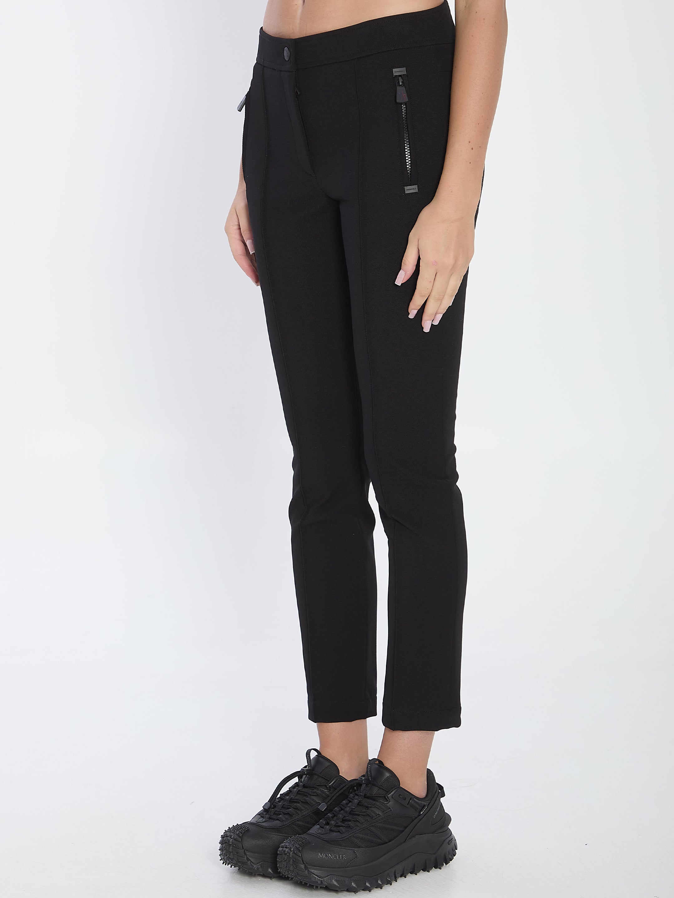 MONCLER GRENOBLE Mid-Rise Slim Fit Ski Trousers