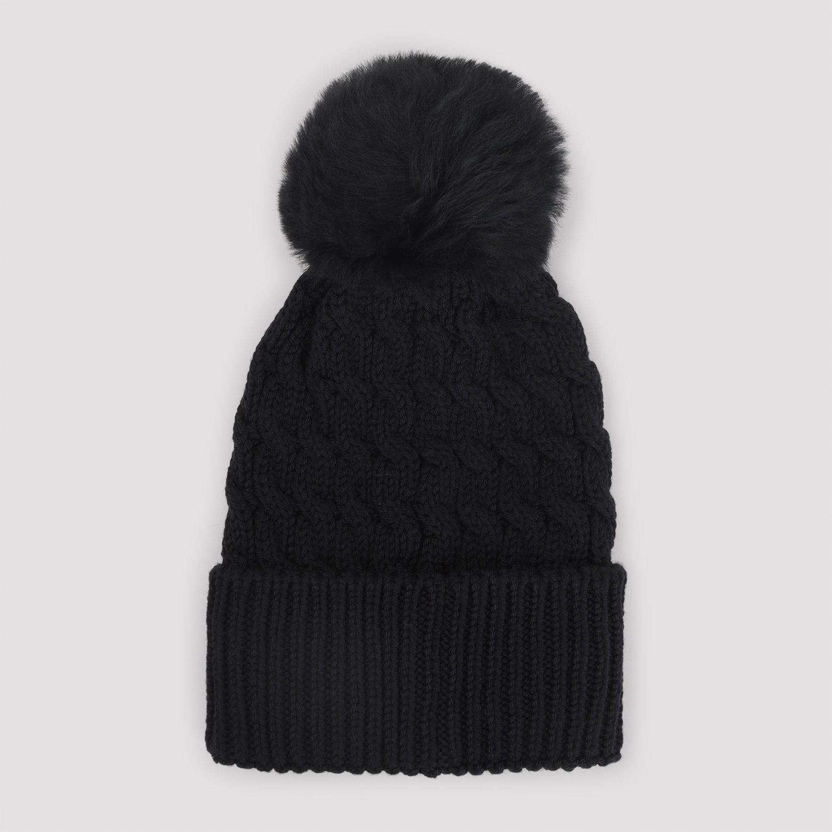MONCLER GRENOBLE Wool Hat with Pom Pom