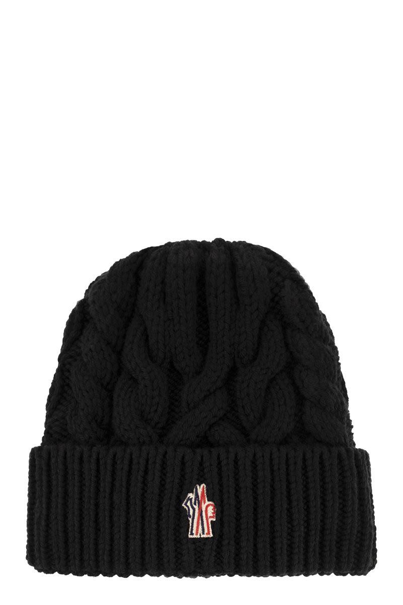 MONCLER GRENOBLE Wool Cap for Women