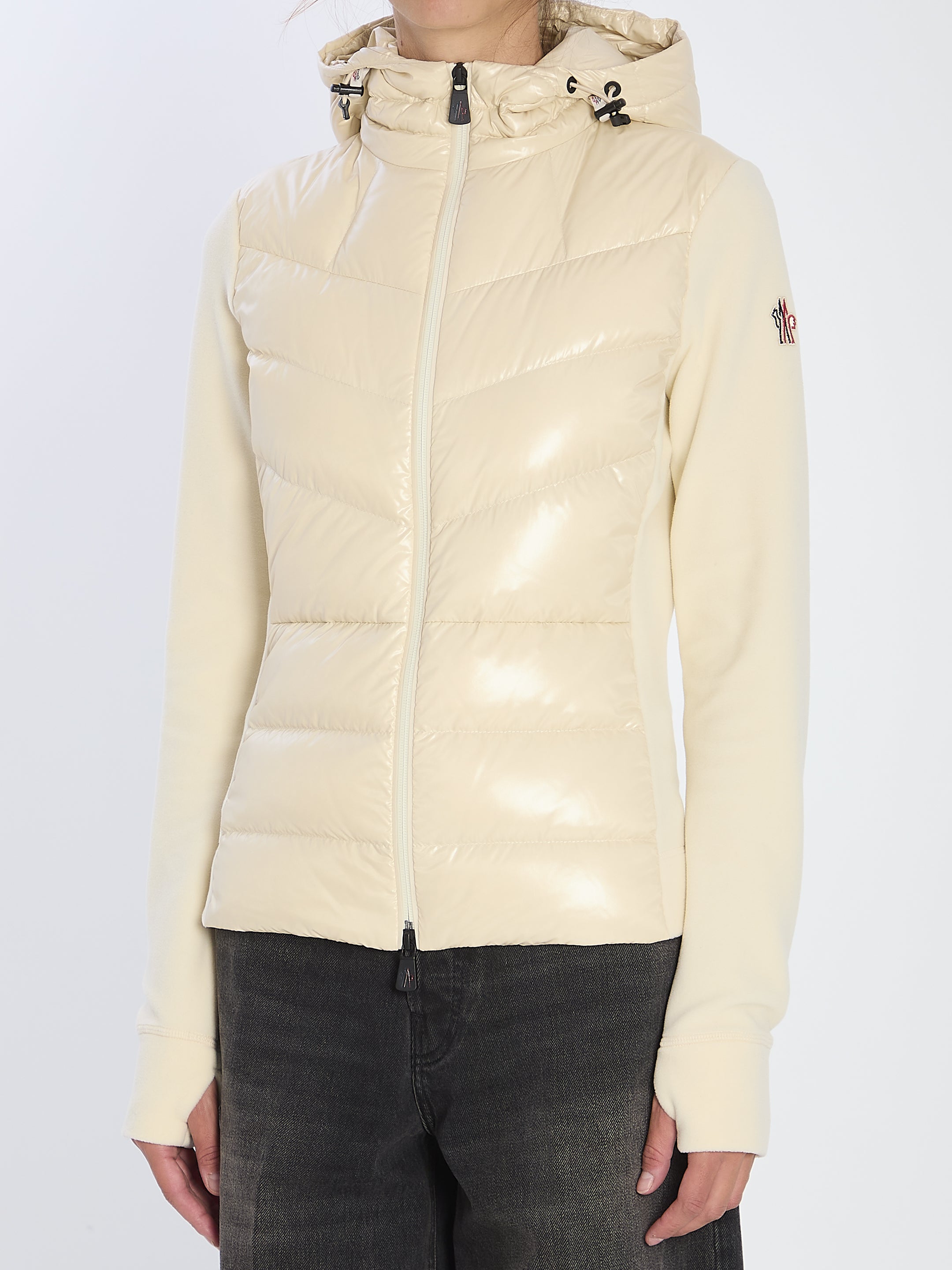 MONCLER Women’s Slim Fit Padded Zip-Up Hoodie
