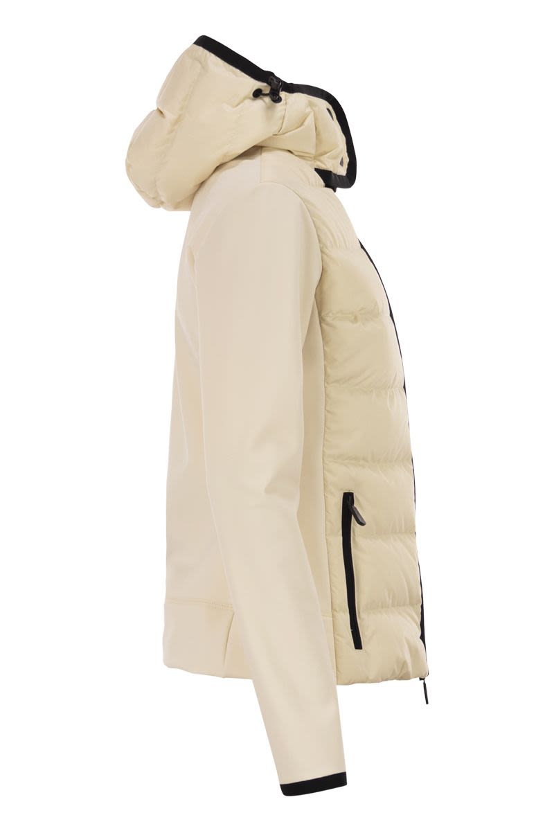MONCLER GRENOBLE Padded Hoodie with Zip - Women's Mid-Layer