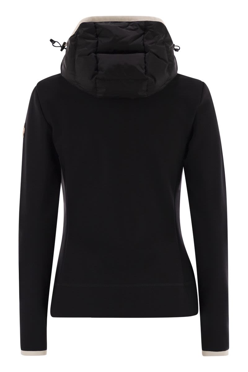 MONCLER GRENOBLE Padded Hoodie with Zip - Women's Slim Fit