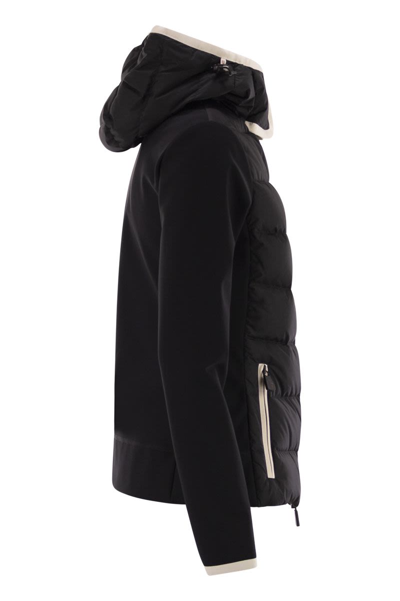 MONCLER GRENOBLE Padded Hoodie with Zip - Women's Slim Fit