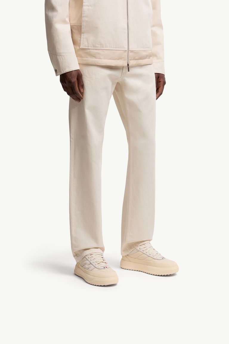 MONCLER Low Top Men's Leather Sneakers