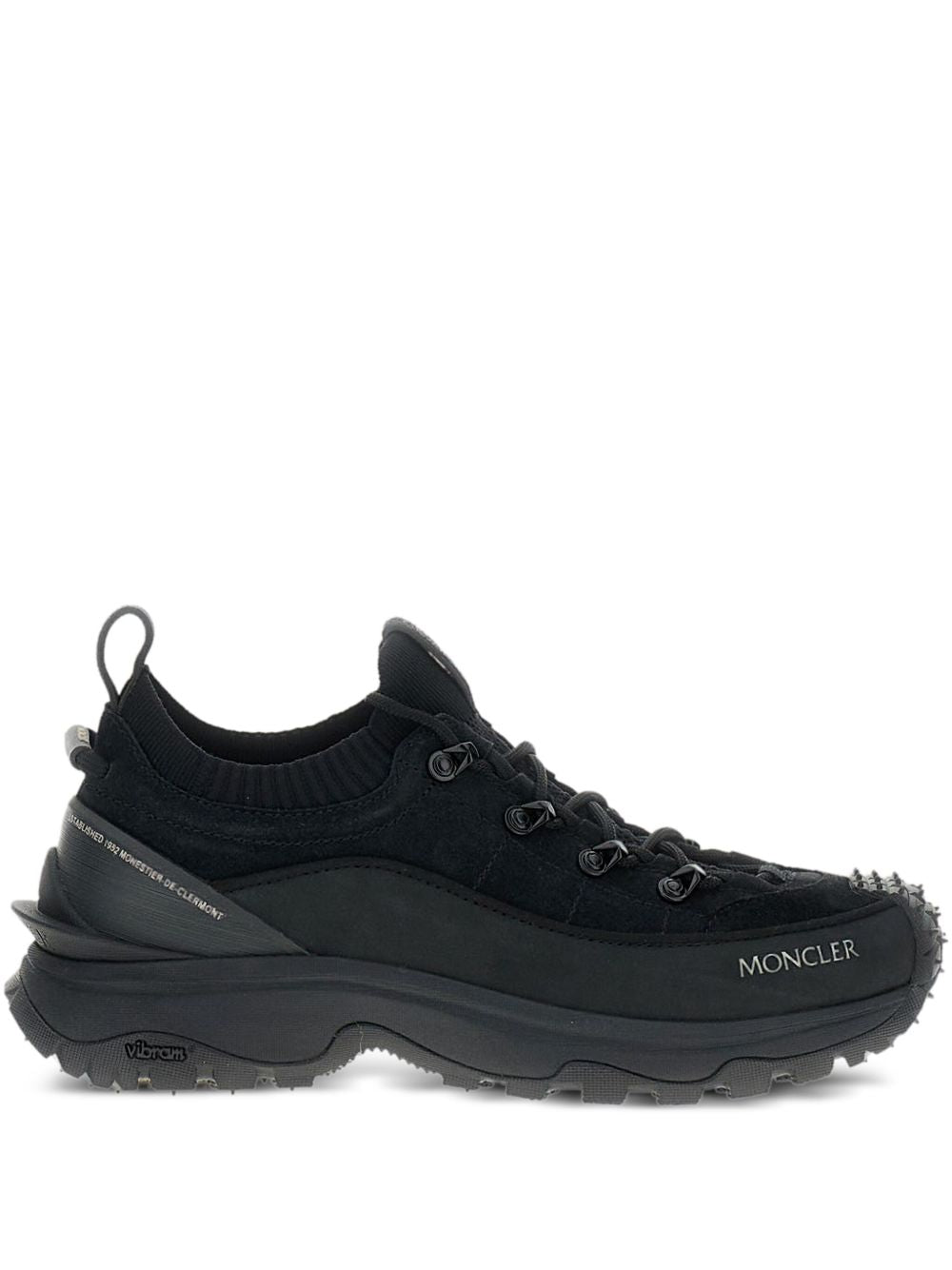 MONCLER Trailgrip Lite3 Nubuck & Suede Trainers