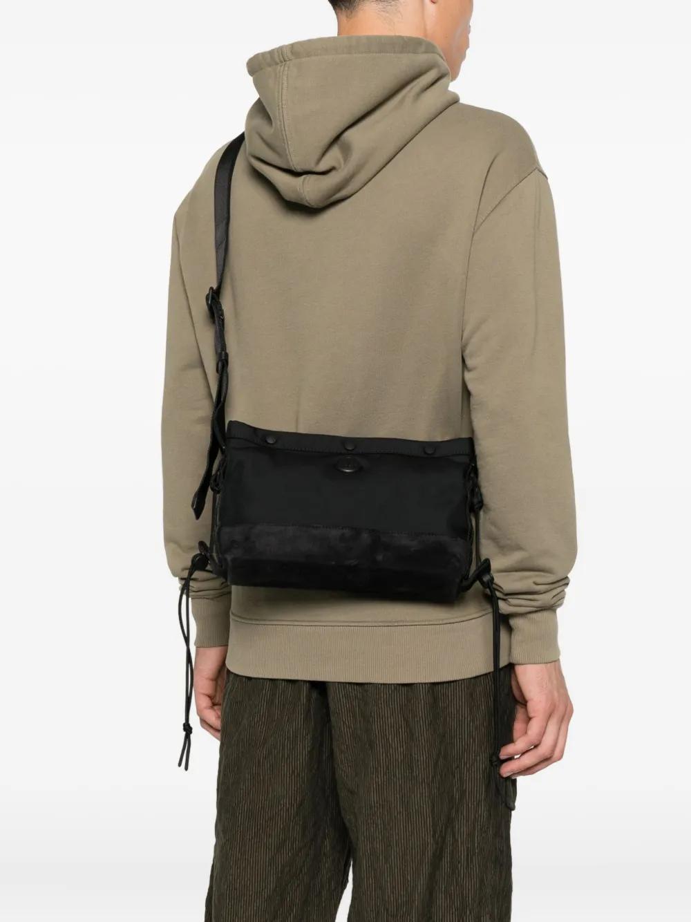 MONCLER Technical Fabric Crossbody Handbag - 28 CM