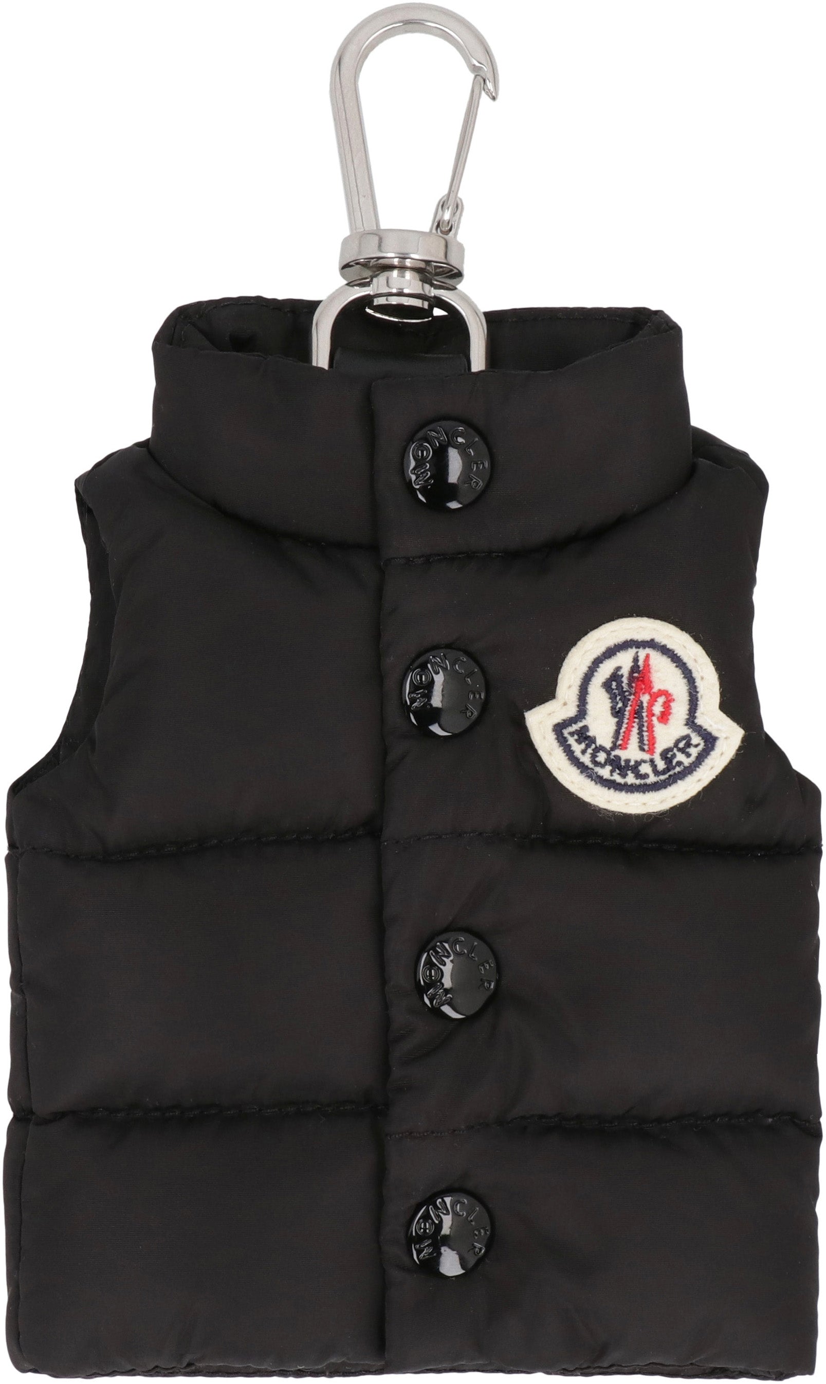 MONCLER Mini Padded Vest Keyring - Iconic Design