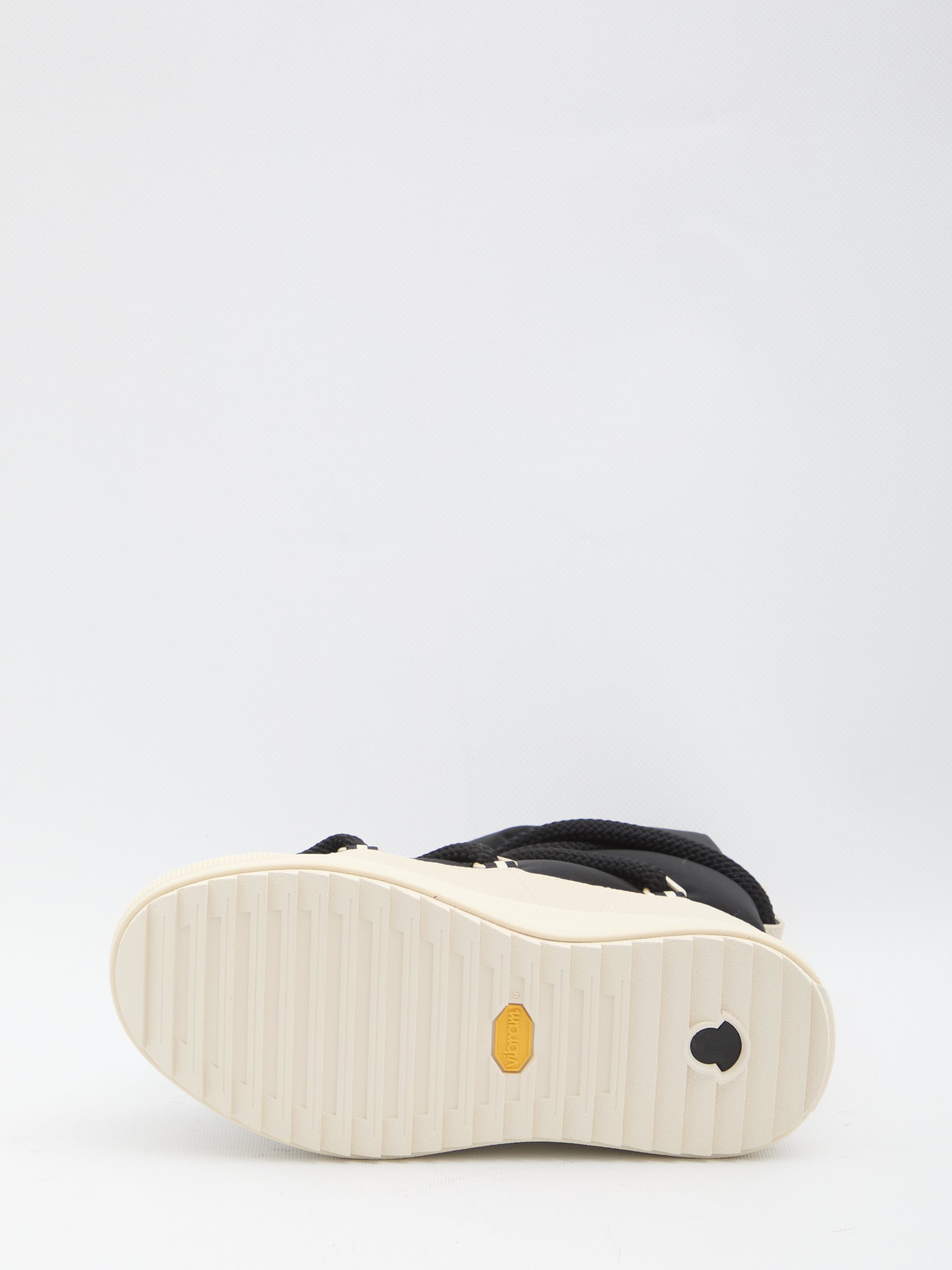 MONCLER Mid Height Textured Rubber Boots