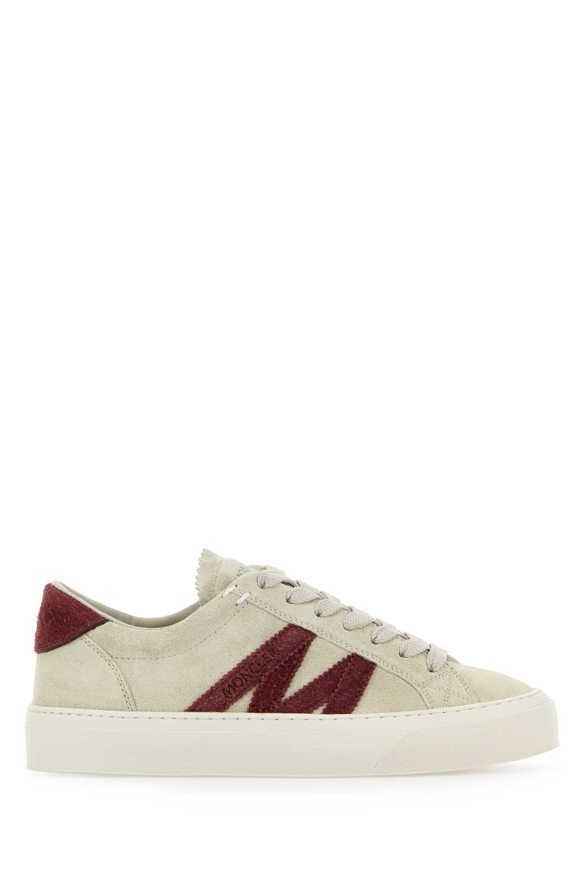 MONCLER Low Top Suede Sneakers