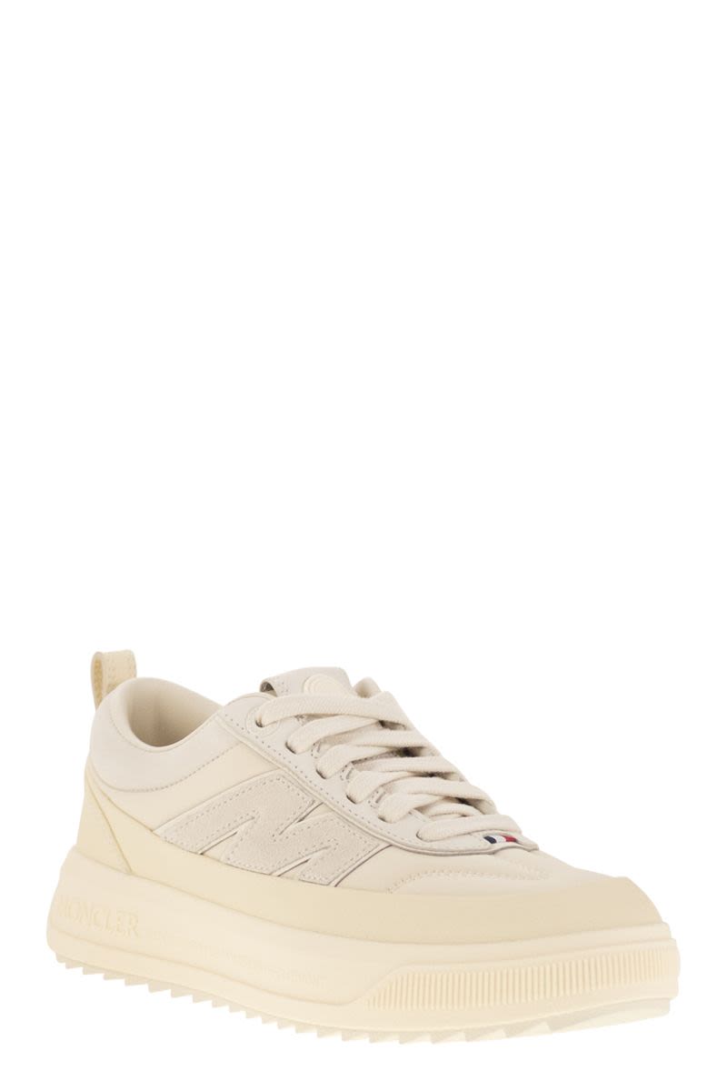 MONCLER Suede and Nubuck Leather Trainer