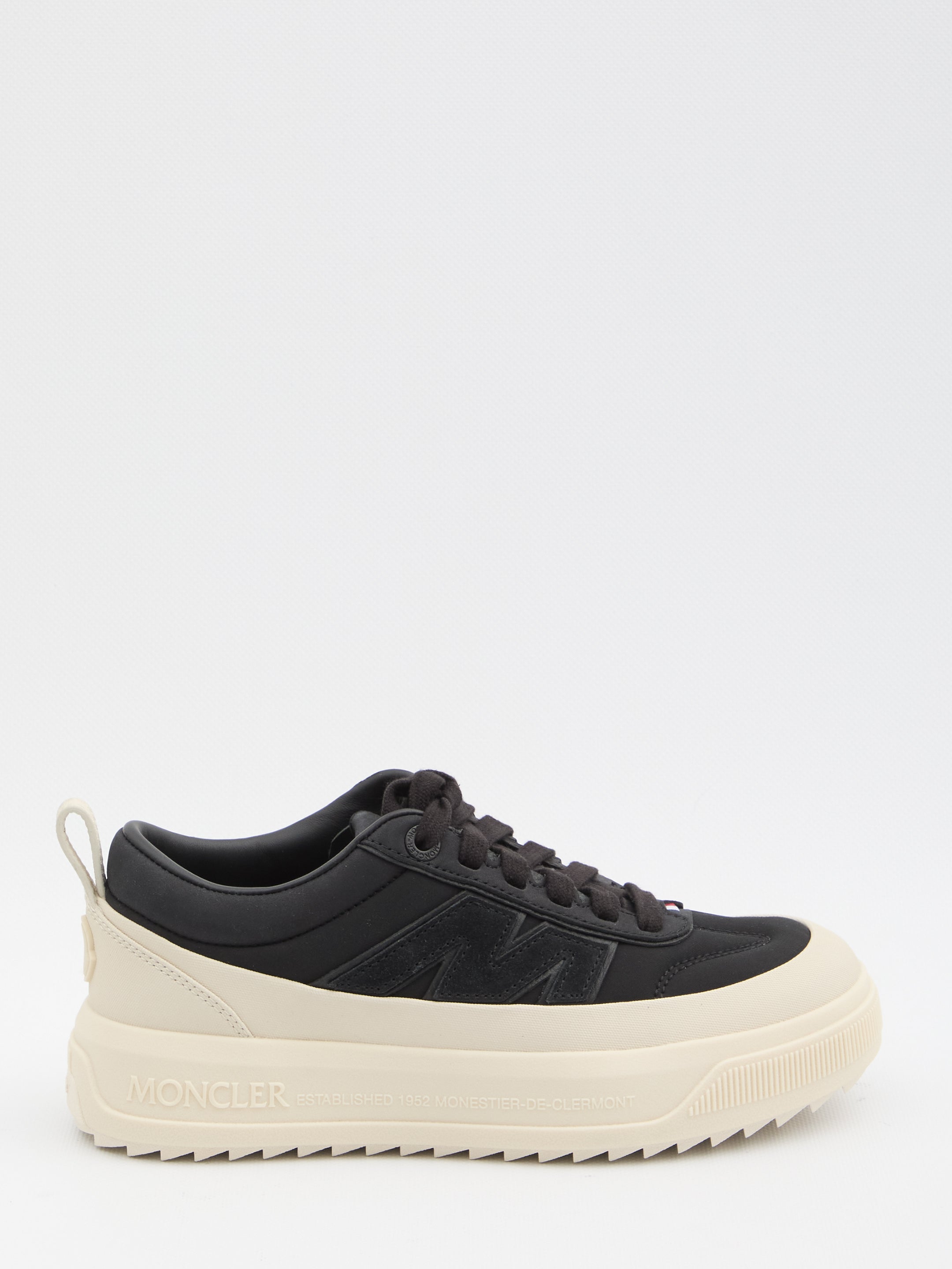 MONCLER Suede and Nubuck Leather Trainer