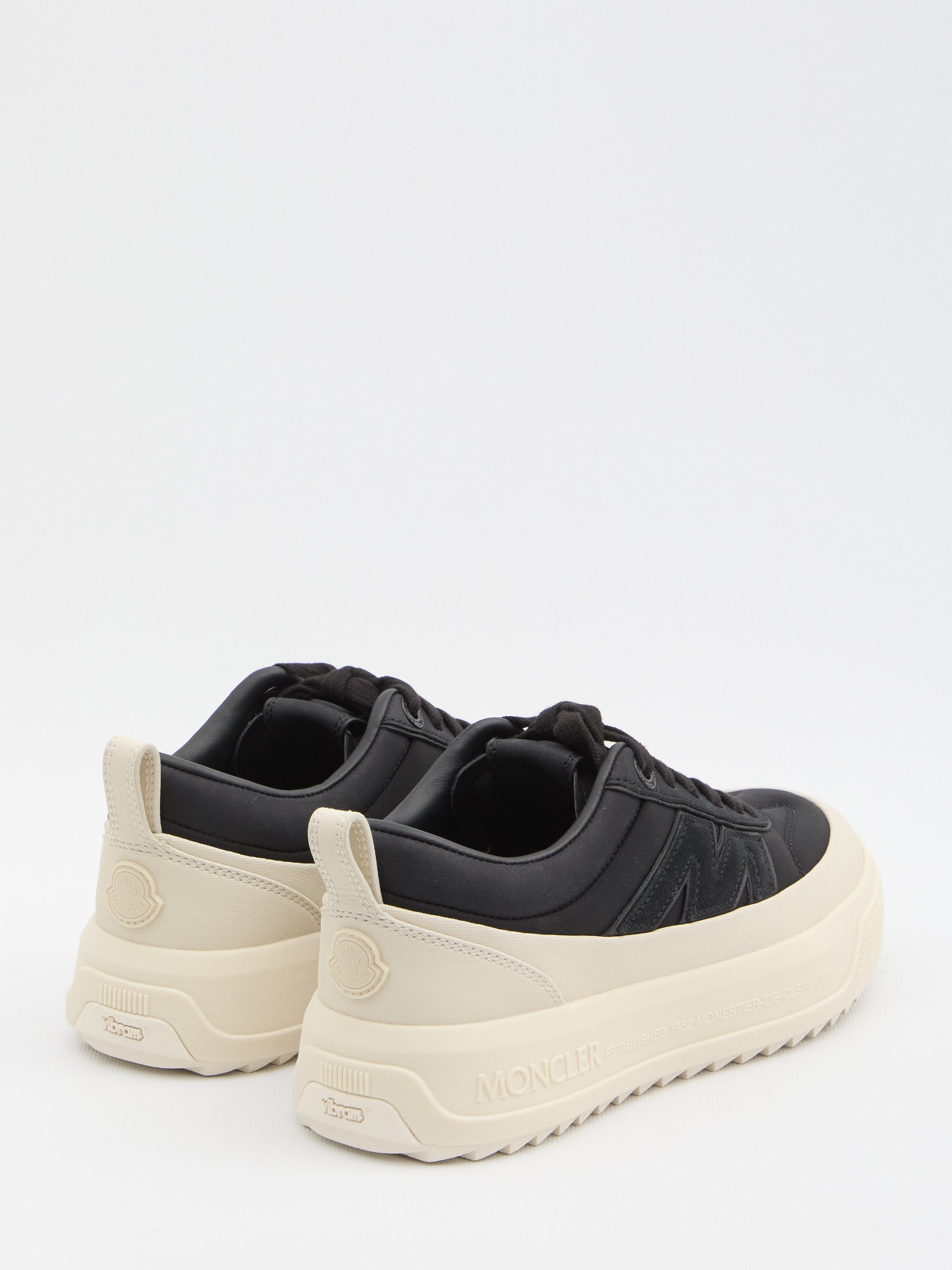 MONCLER Suede and Nubuck Leather Trainer
