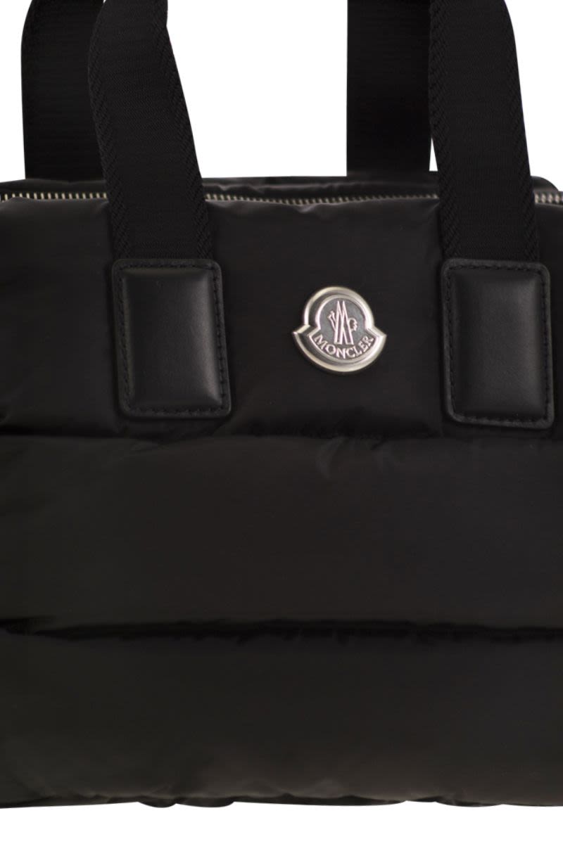 MONCLER Mini Water-Repellent Tote Handbag - Sculptural Design