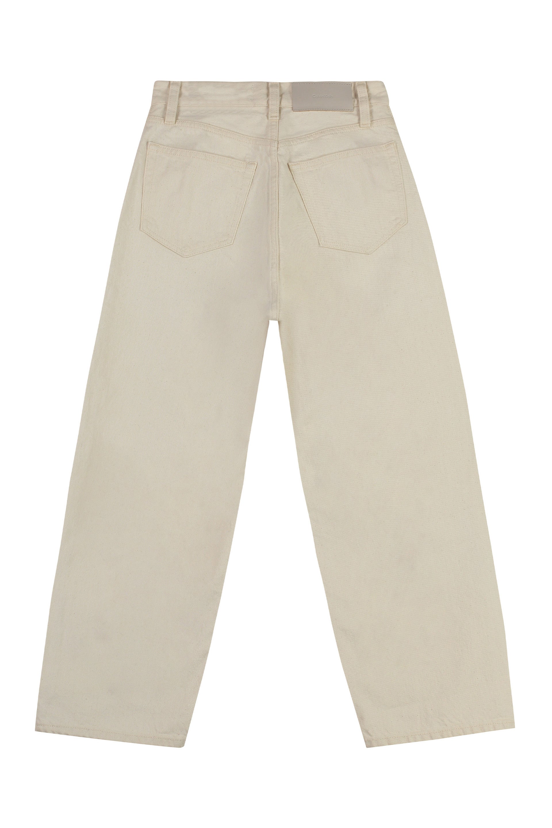 CALVIN KLEIN Wide-Leg Organic Cotton Jeans