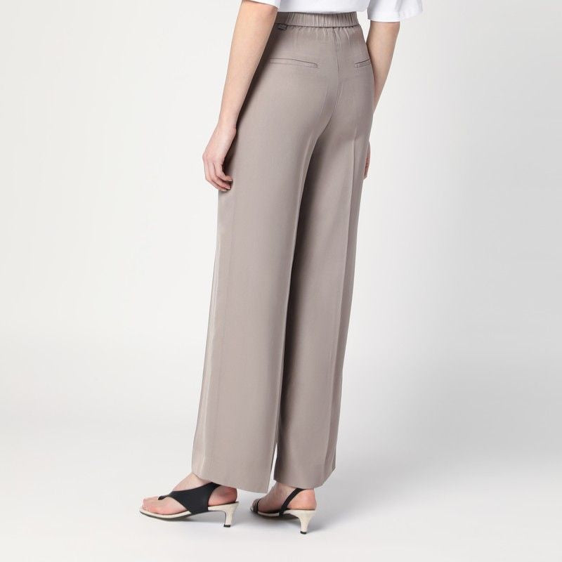 CALVIN KLEIN Linen Blend Trousers for Women