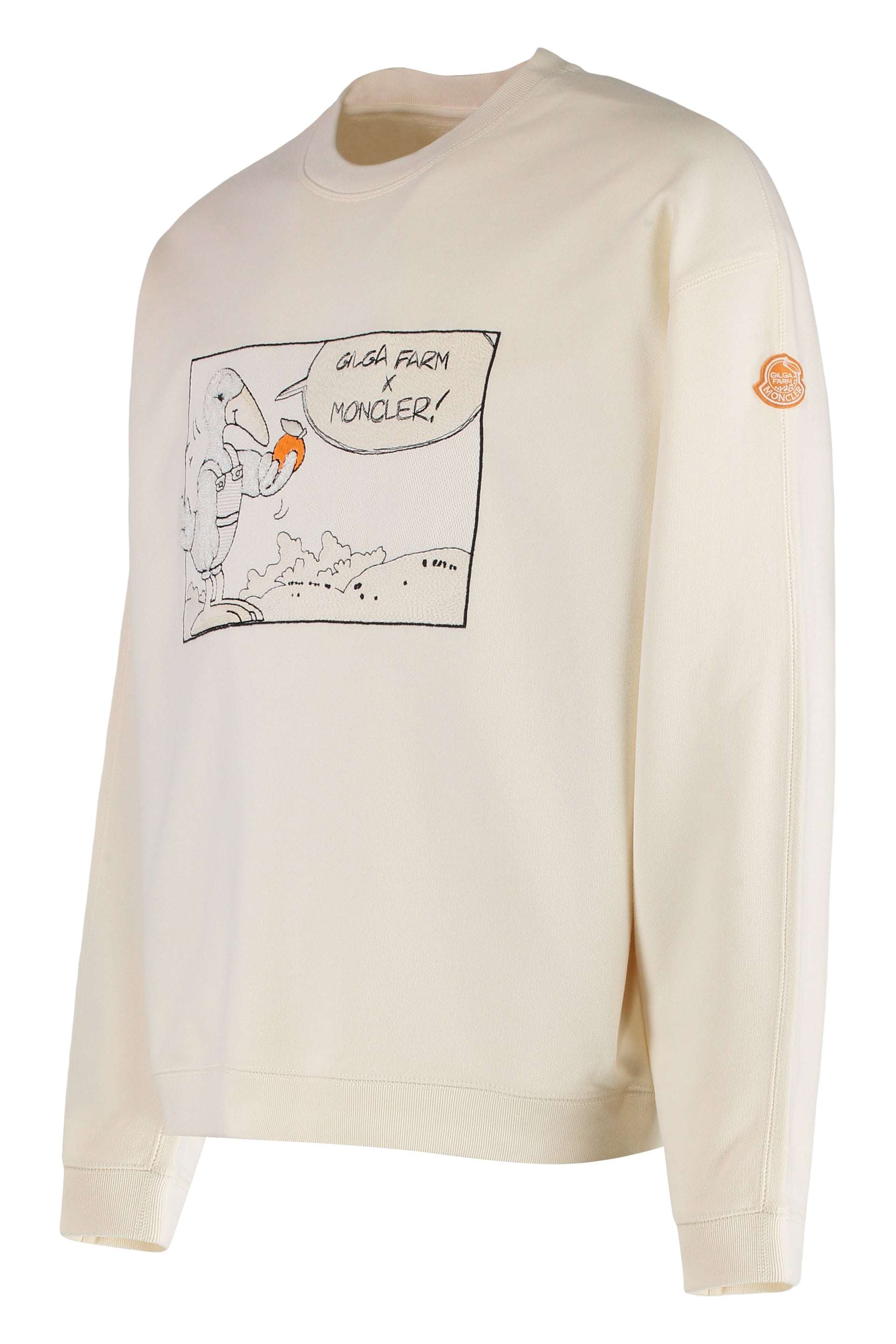 MONCLER GENIUS Crew-Neck Sweatshirt - MONCLER X GILGA FARM Collaboration
