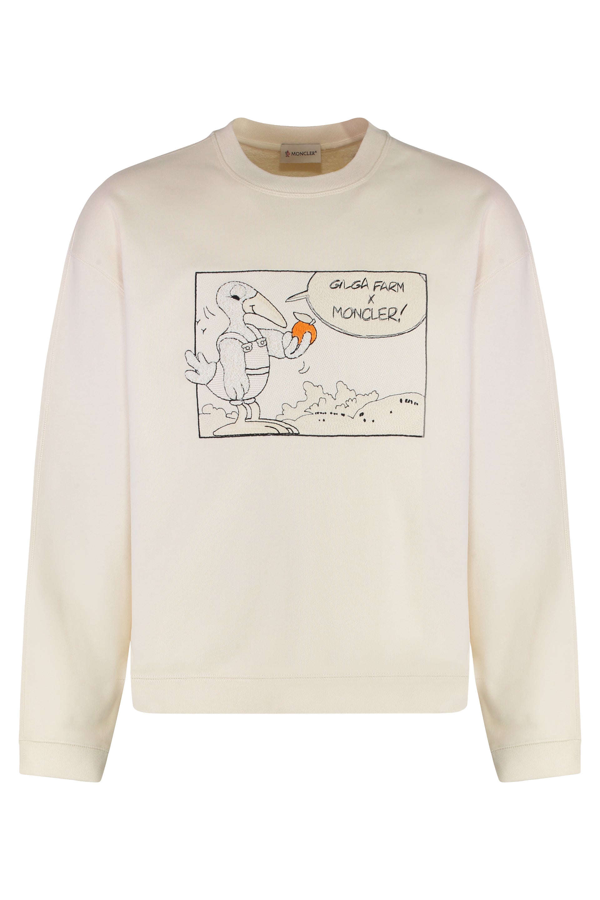 MONCLER GENIUS Crew-Neck Sweatshirt - MONCLER X GILGA FARM Collaboration