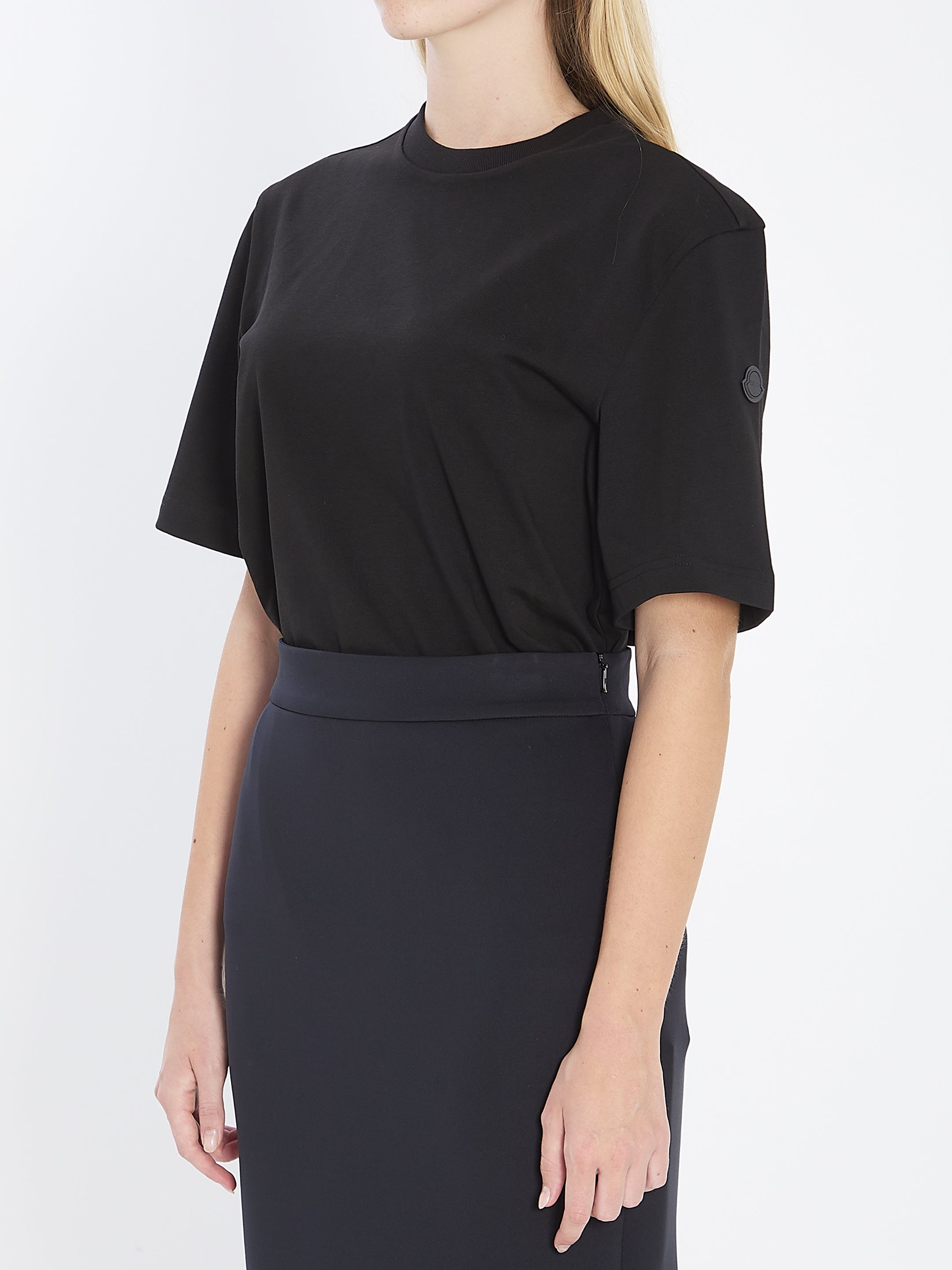 MONCLER GENIUS Relaxed Fit Cotton T-Shirt for Women