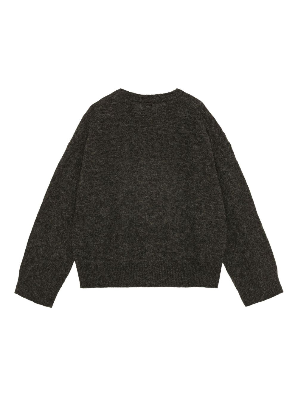GANNI Banana Wool Crewneck Sweater