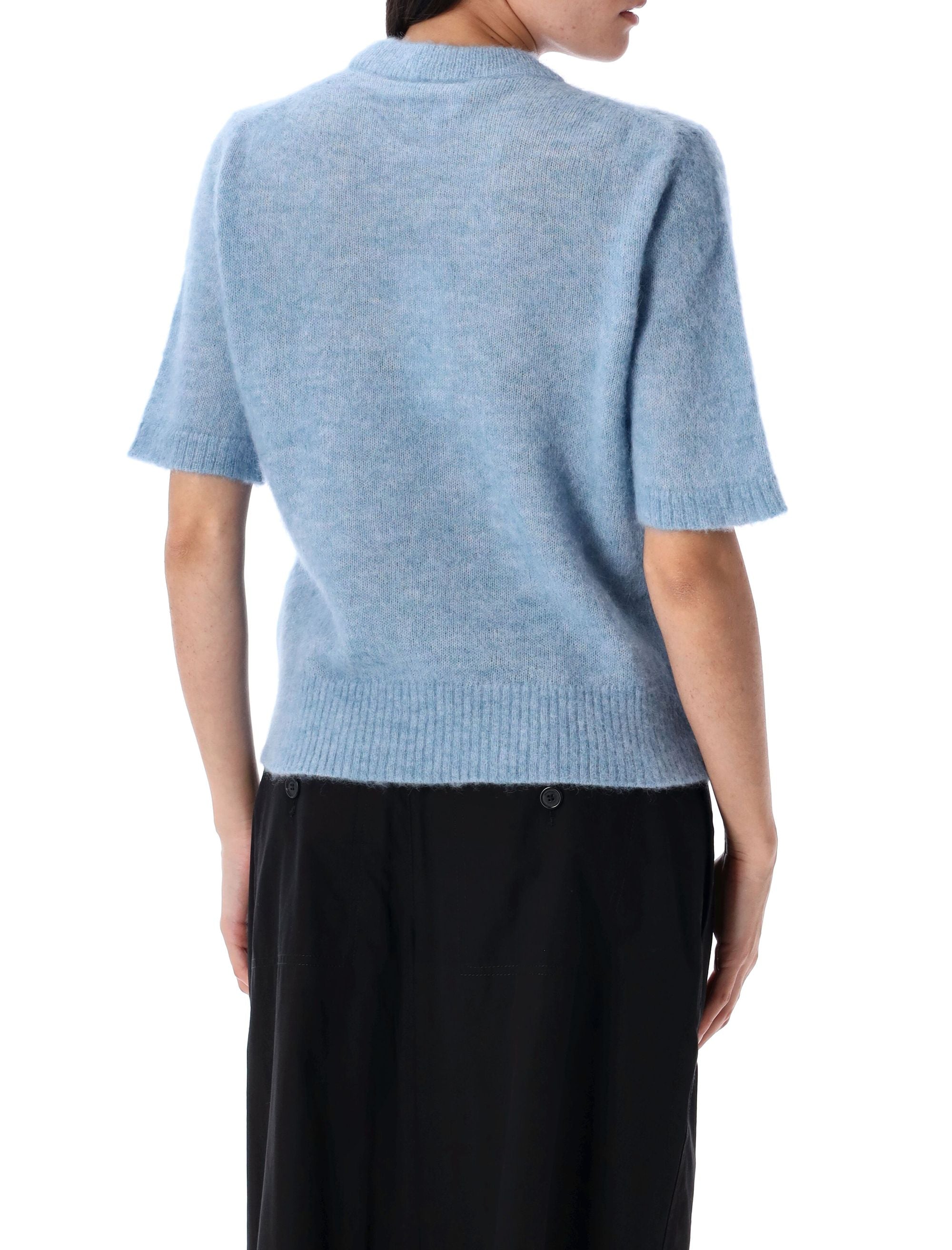 GANNI Women's Puddle Knit T-Shirt