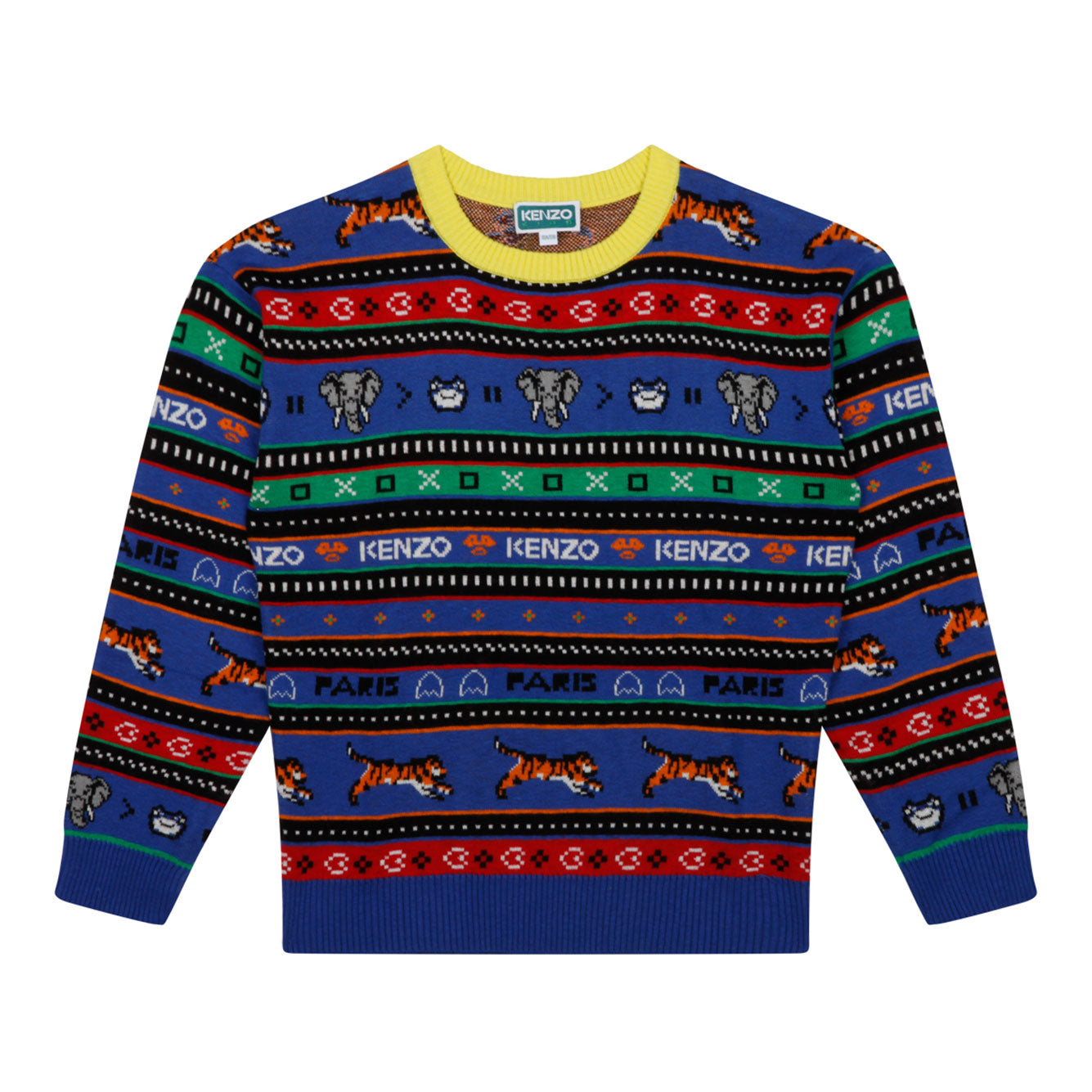 KENZO Cotton Wool Sweater for Boys
