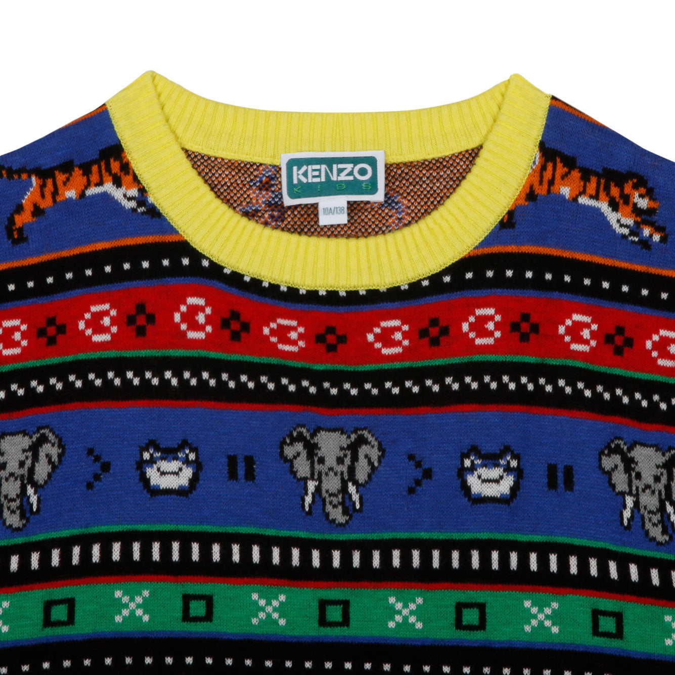 KENZO Cotton Wool Sweater for Boys