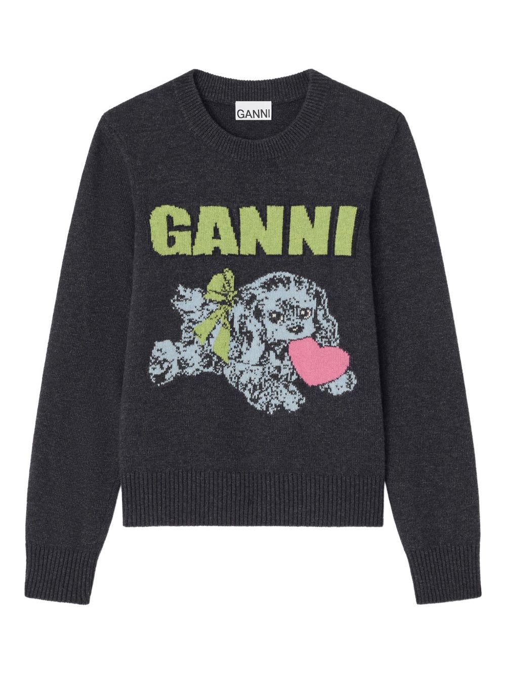 GANNI Wool Blend Sweater