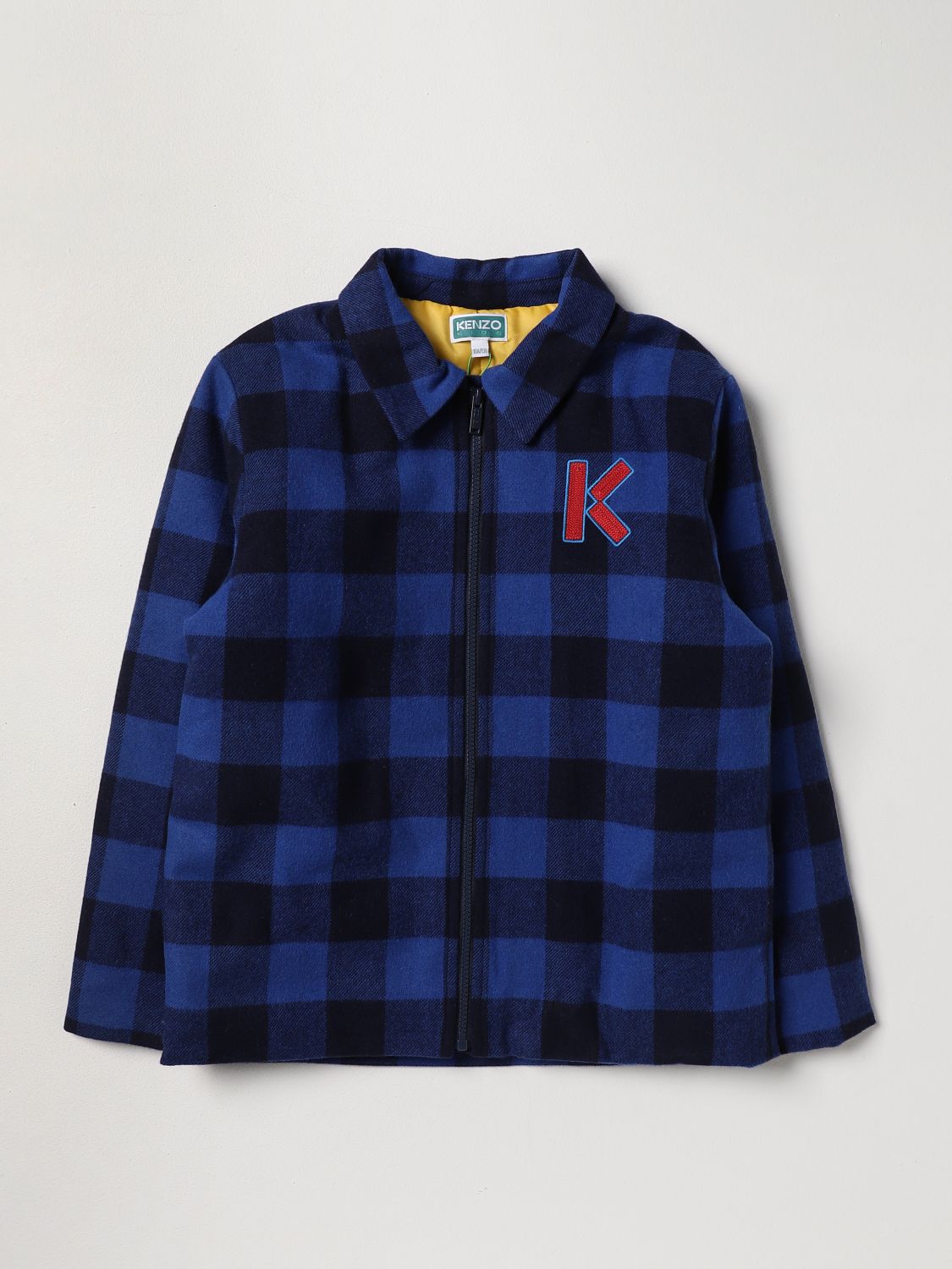 KENZO Wool-Blend Jacket for Boys