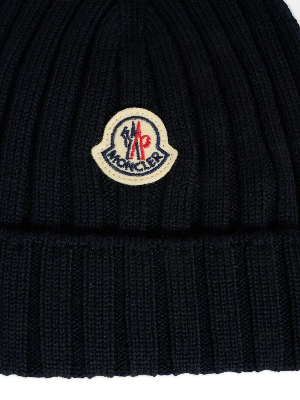 MONCLER KIDS Wool Beanie for Boys - FW25 Collection