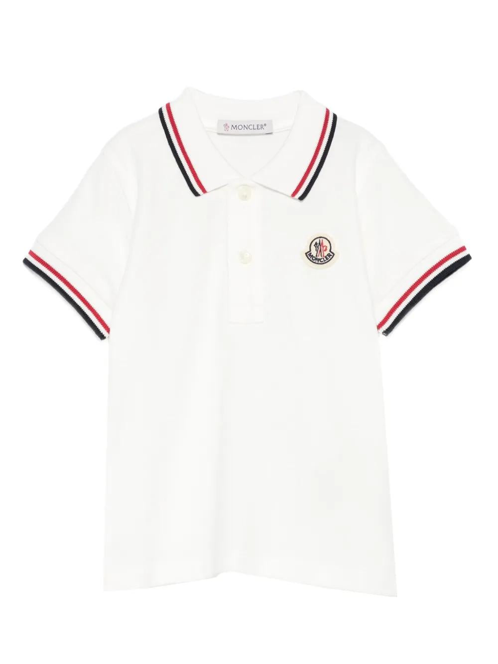 MONCLER KIDS Boys' Mini Polo Short Sleeve Top