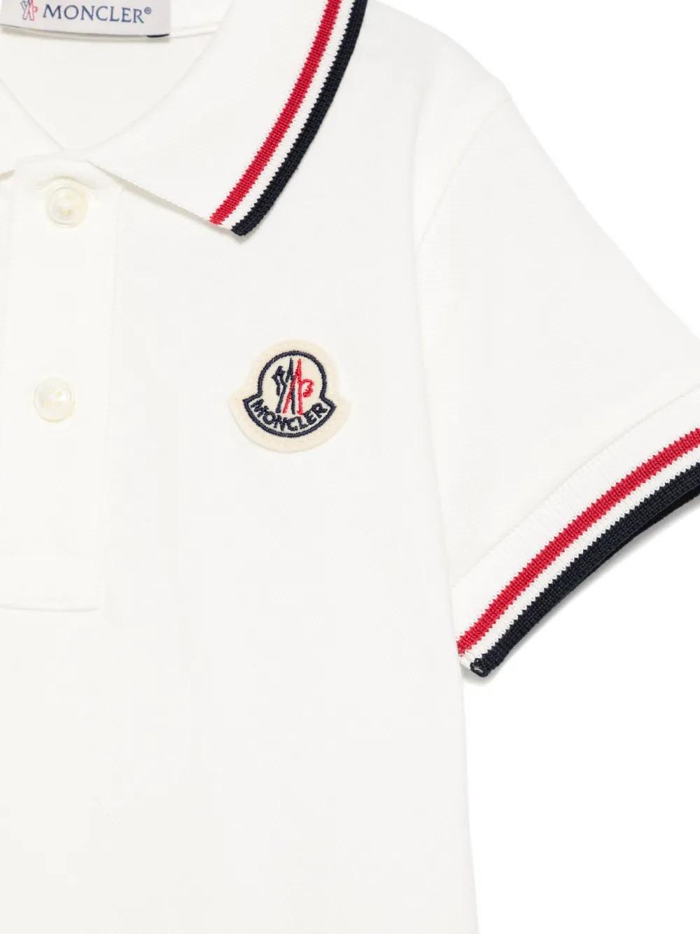 MONCLER KIDS Boys' Mini Polo Short Sleeve Top